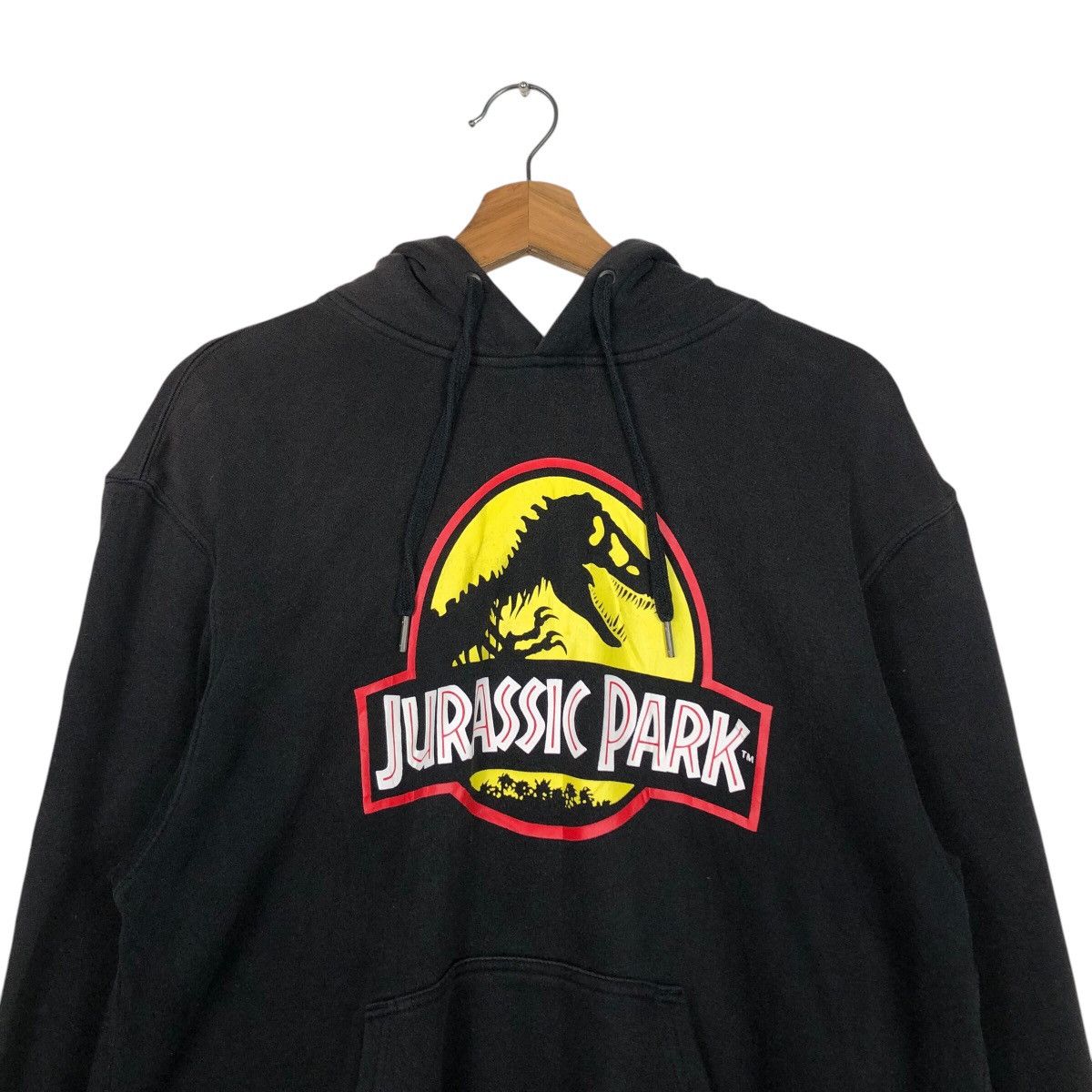 H&M 📌Vintage Jurassic Park Big Logo Pull Over Hoodie Size US S / EU 44-46 / 1 - 14 Thumbnail