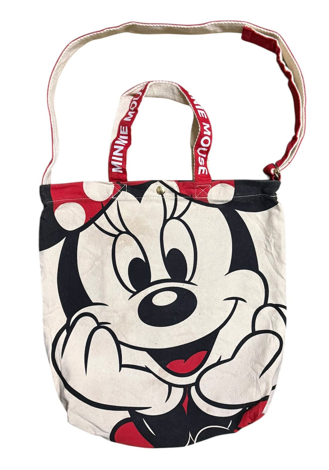 Japanese Brand Minnie Mouse 2-way Totes Bag Canvas Size ONE SIZE - 1 Thumbnail