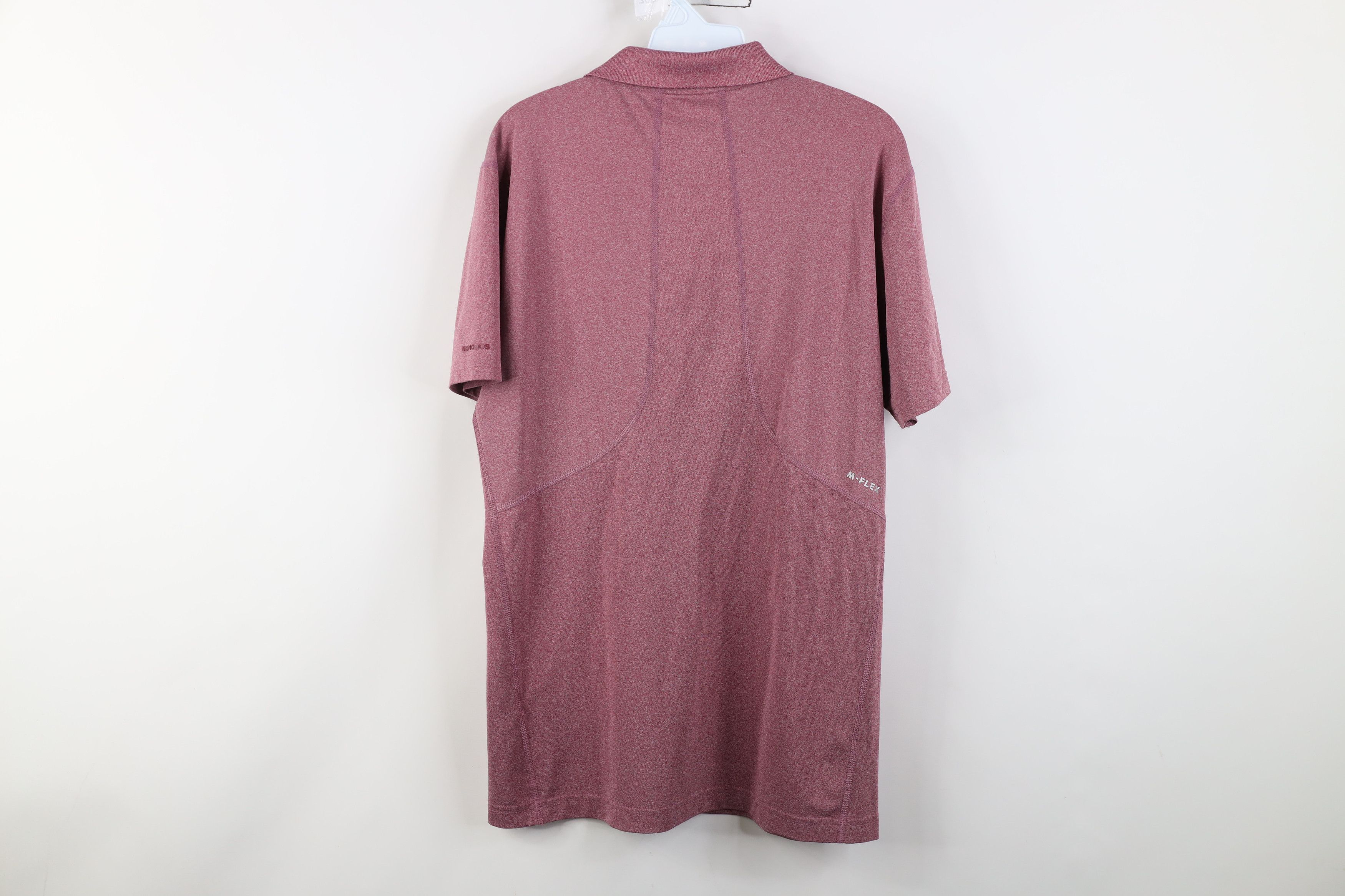 Bonobos Bonobos Golf Fit Tech Knit Collared Golfing Polo Shirt Red Size US M / EU 48-50 / 2 - 10 Thumbnail