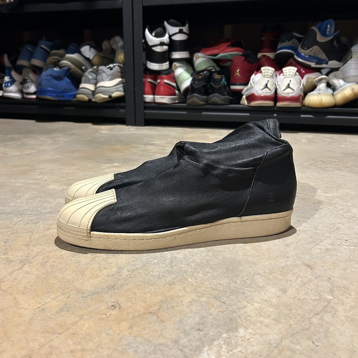 Adidas × Rick Owens Rick Owens SS15 Faun Adidas Superstar Leather Boot US 11.5 Size US 11.5 / EU 44-45 - 4 Thumbnail