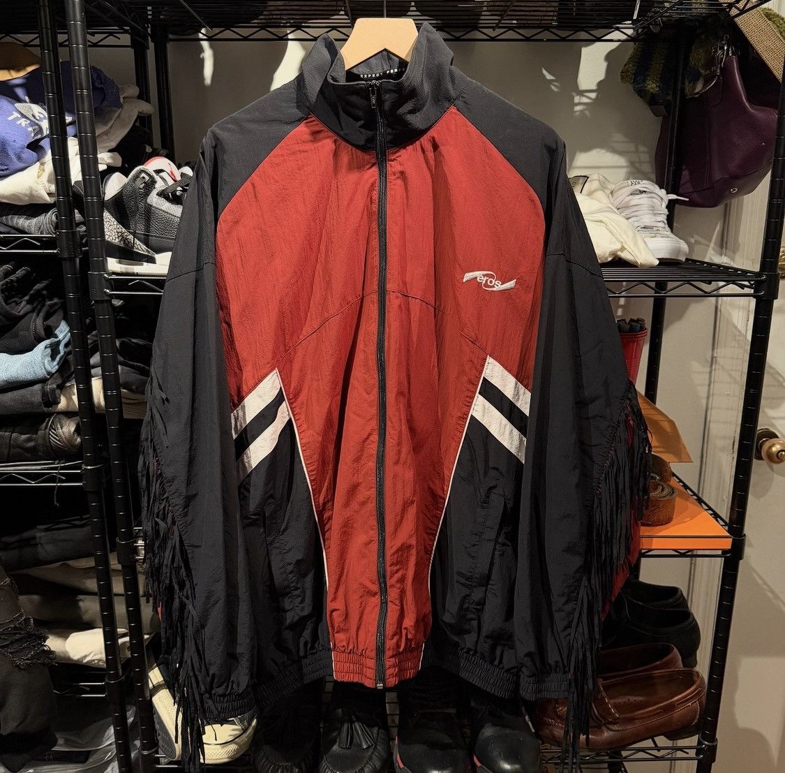 Martine Rose Martine Rose Fringe Track Jacket M Size US M / EU 48-50 / 2 - 1 Thumbnail
