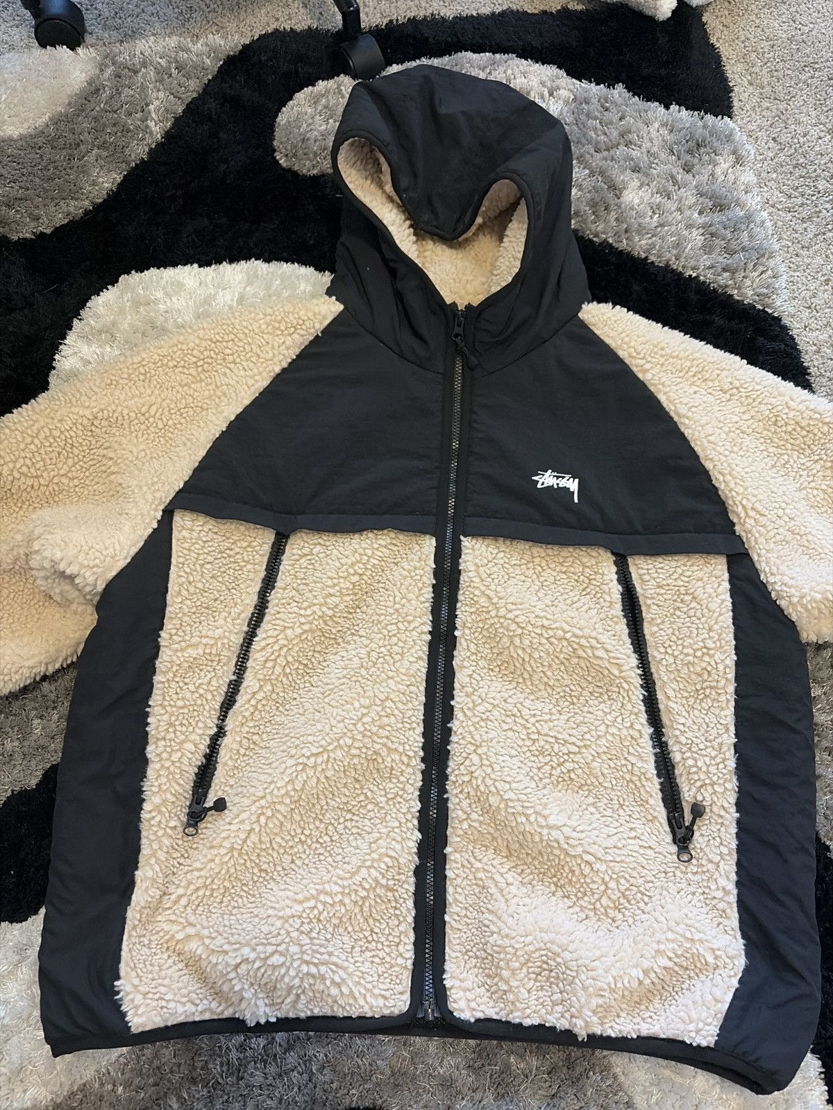 Stussy Stussy Sherpa Jacket Size US XL / EU 56 / 4 - 1 Thumbnail