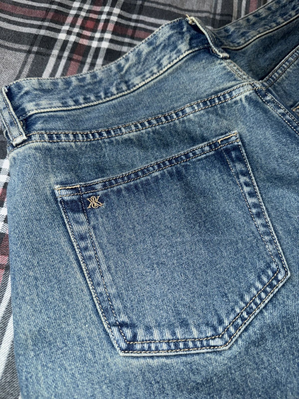 Kith Kith “The Webster Chill” Blue Jean Size 32 (altered) Size US 32 / EU 48 - 3 Thumbnail