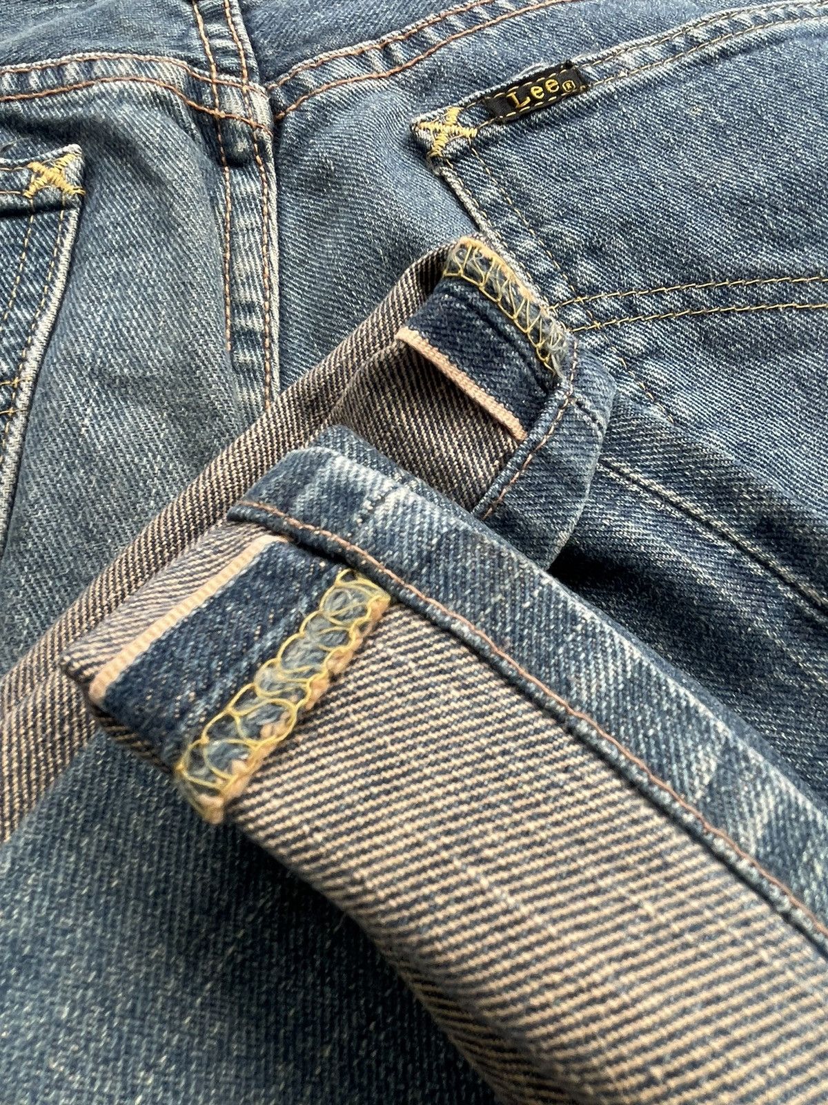 Lee × Vintage Vintage Miss Lee Riders Half Selvedge Denim Size 29" - 11 Thumbnail