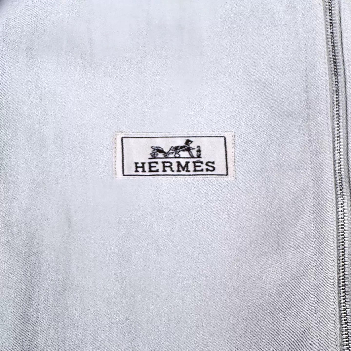 Hermes Hermes Rare Blue Tech Fabric Hooded Jacket 48 EU Size US M / EU 48-50 / 2 - 4 Thumbnail