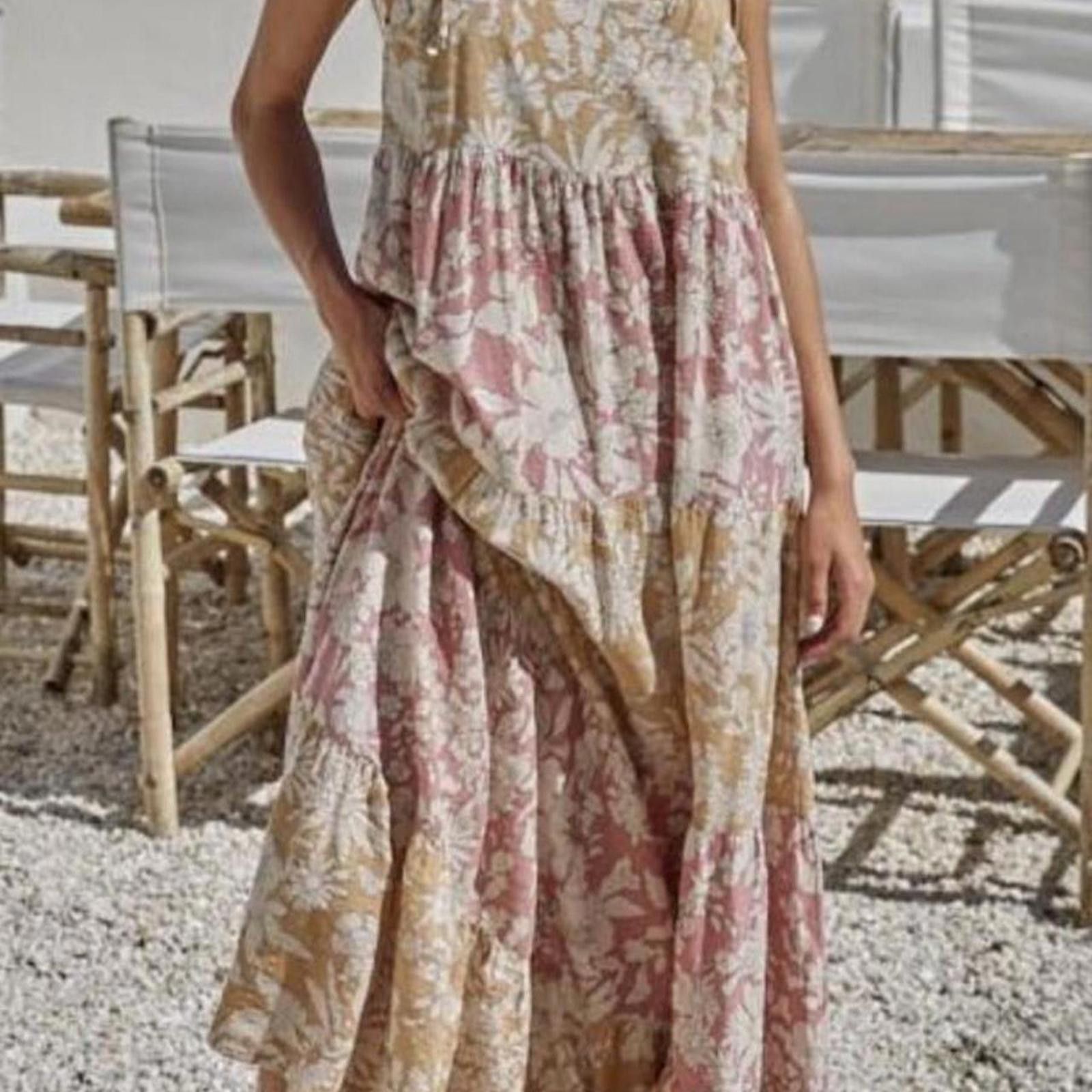 Designer By together golden hour floral maxi dress Size M / US 6-8 / IT 42-44 - 1 Thumbnail