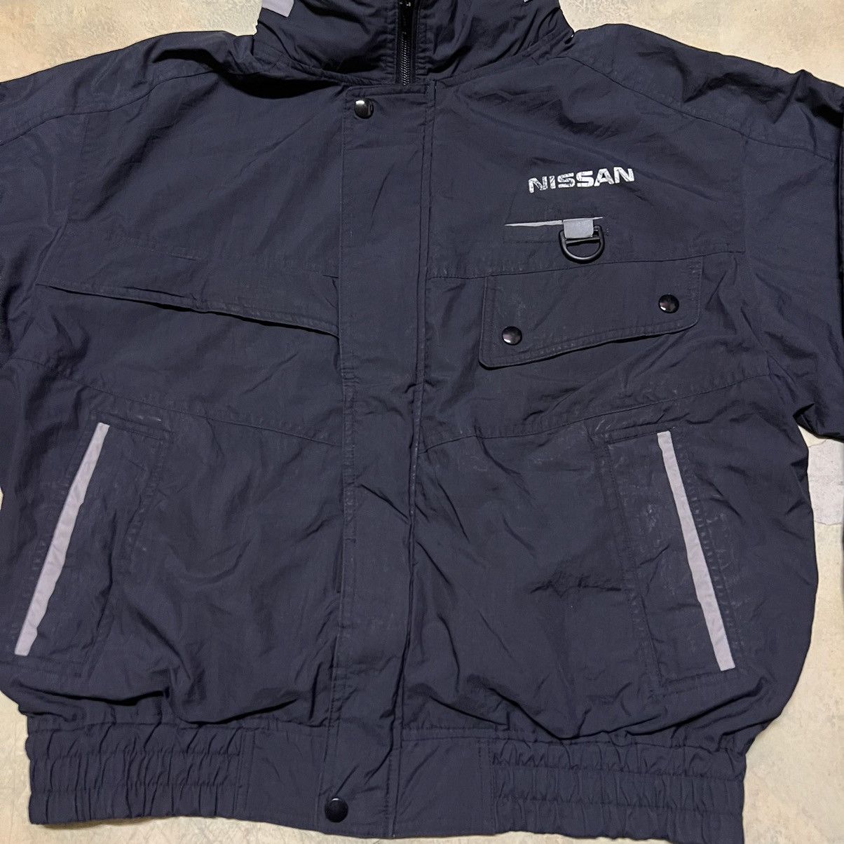 Gear for Sports × Vintage Vintage Nissan Zipper Jacket Big Logo Gear for Sport Size US M / EU 48-50 / 2 - 15 Thumbnail
