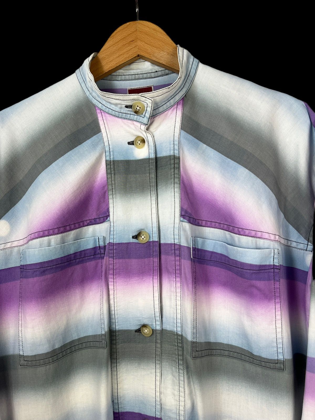 Issey Miyake Rare 1980 Issey Miyake Lucid Long Shirt Size US L / EU 52-54 / 3 - 5 Thumbnail