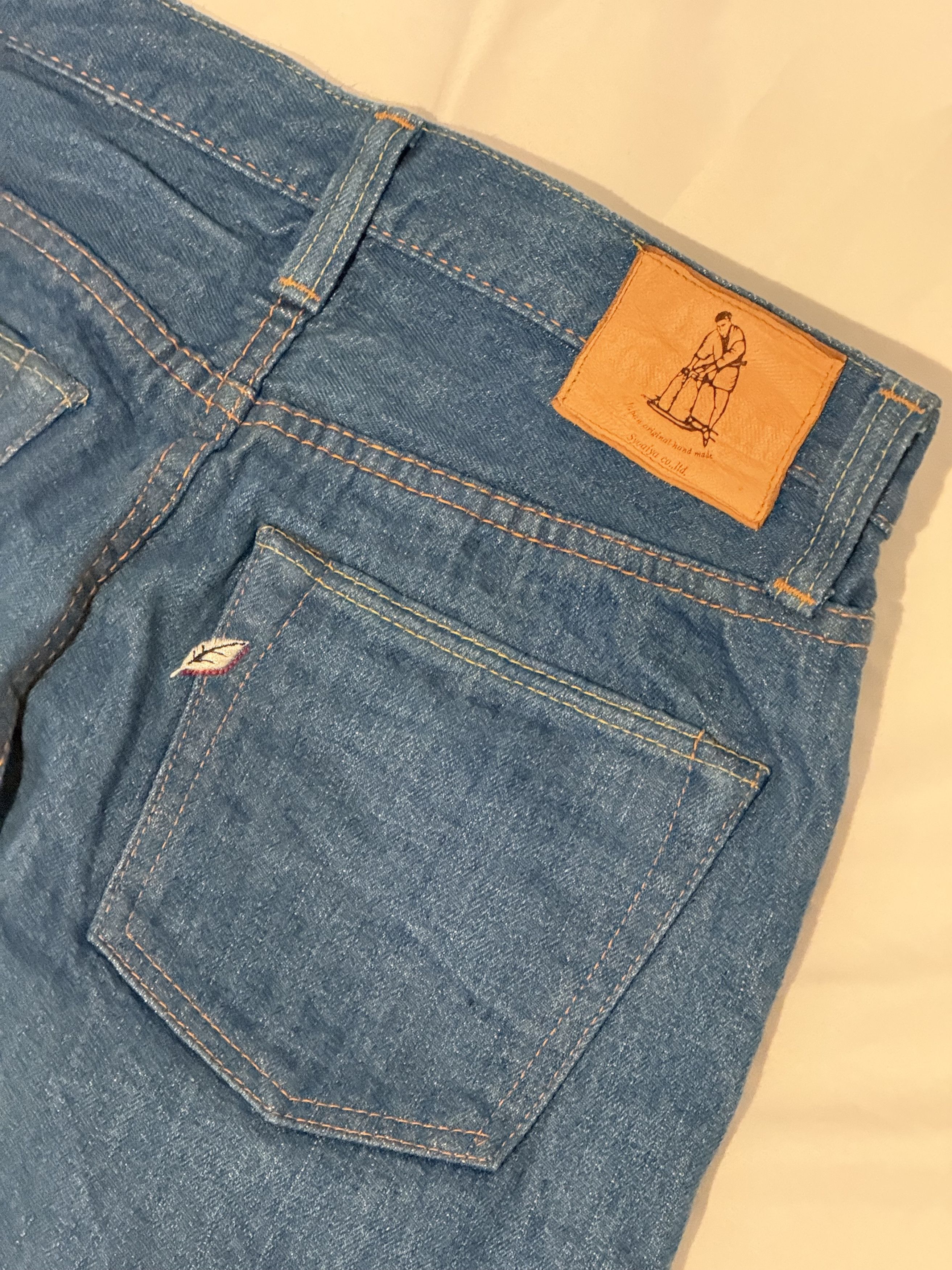 Pure Blue Japan Pure Blue Japan - BG-019 - 31 - 14.5oz Relaxed Tapered Size US 31 - 2 Thumbnail