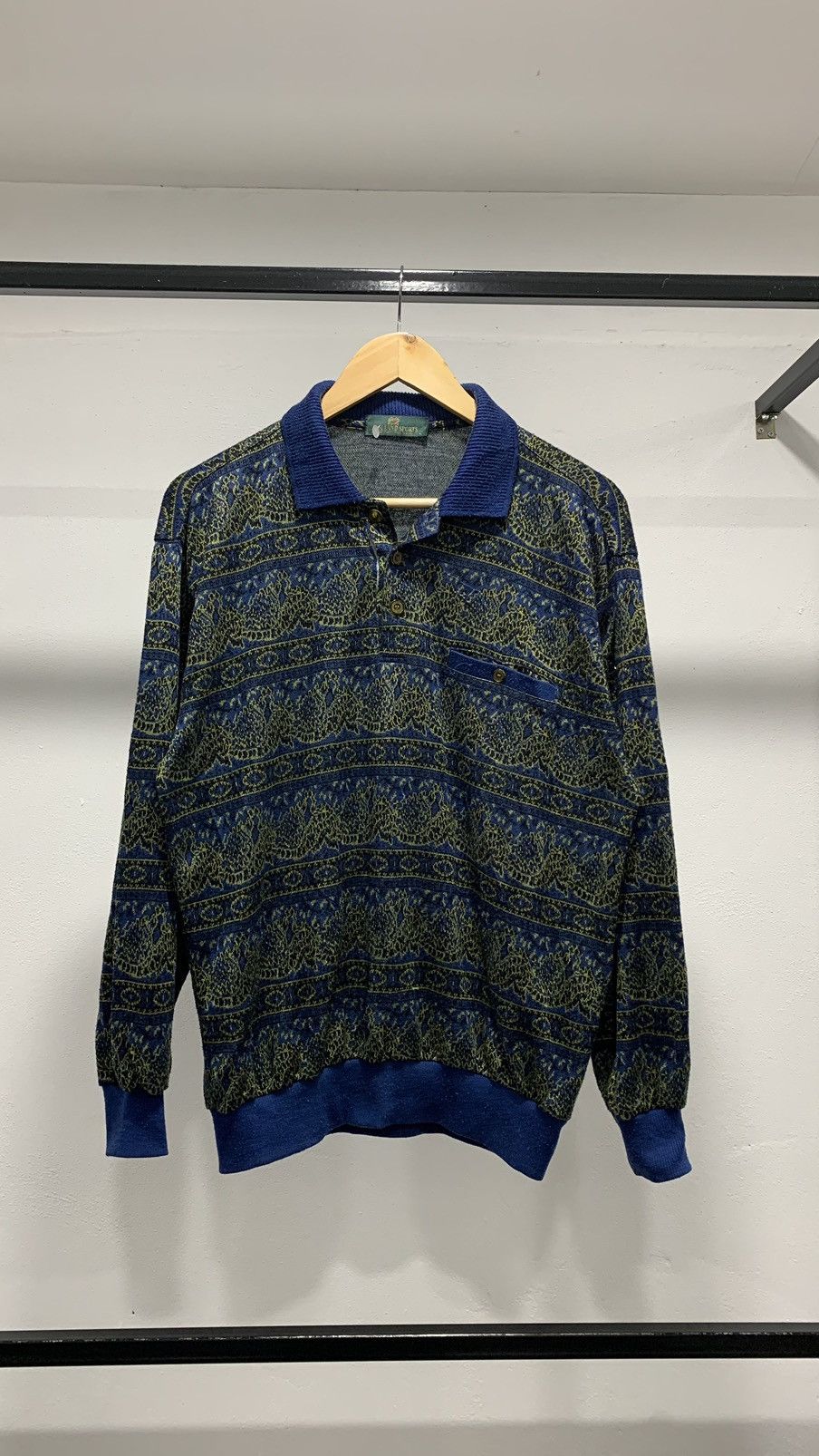 Aran Isles Knitwear 🚨FINAL DROP🚨 AuckLand Sports Collar Knitwear Size US L / EU 52-54 / 3 - 1 Thumbnail