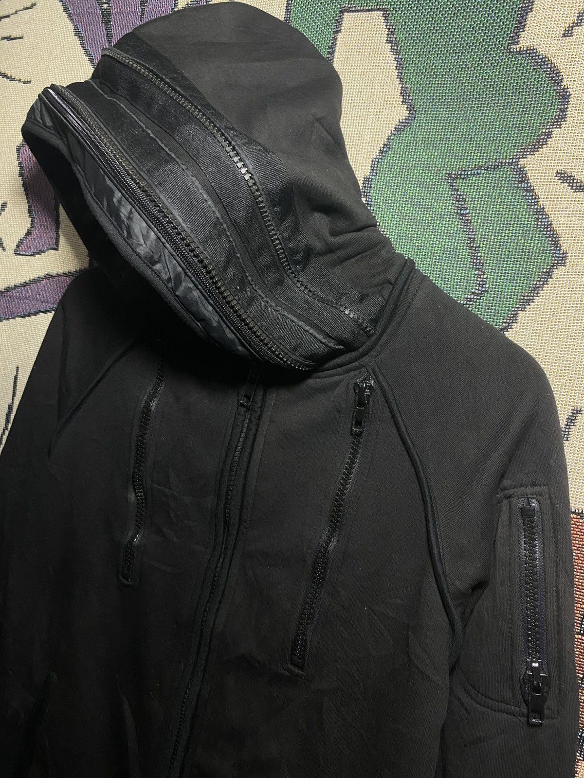 Raf by Raf Simons Raf Simons RAF Alien Multi Zipper Vintage Rare Designer Size US L / EU 52-54 / 3 - 4 Thumbnail