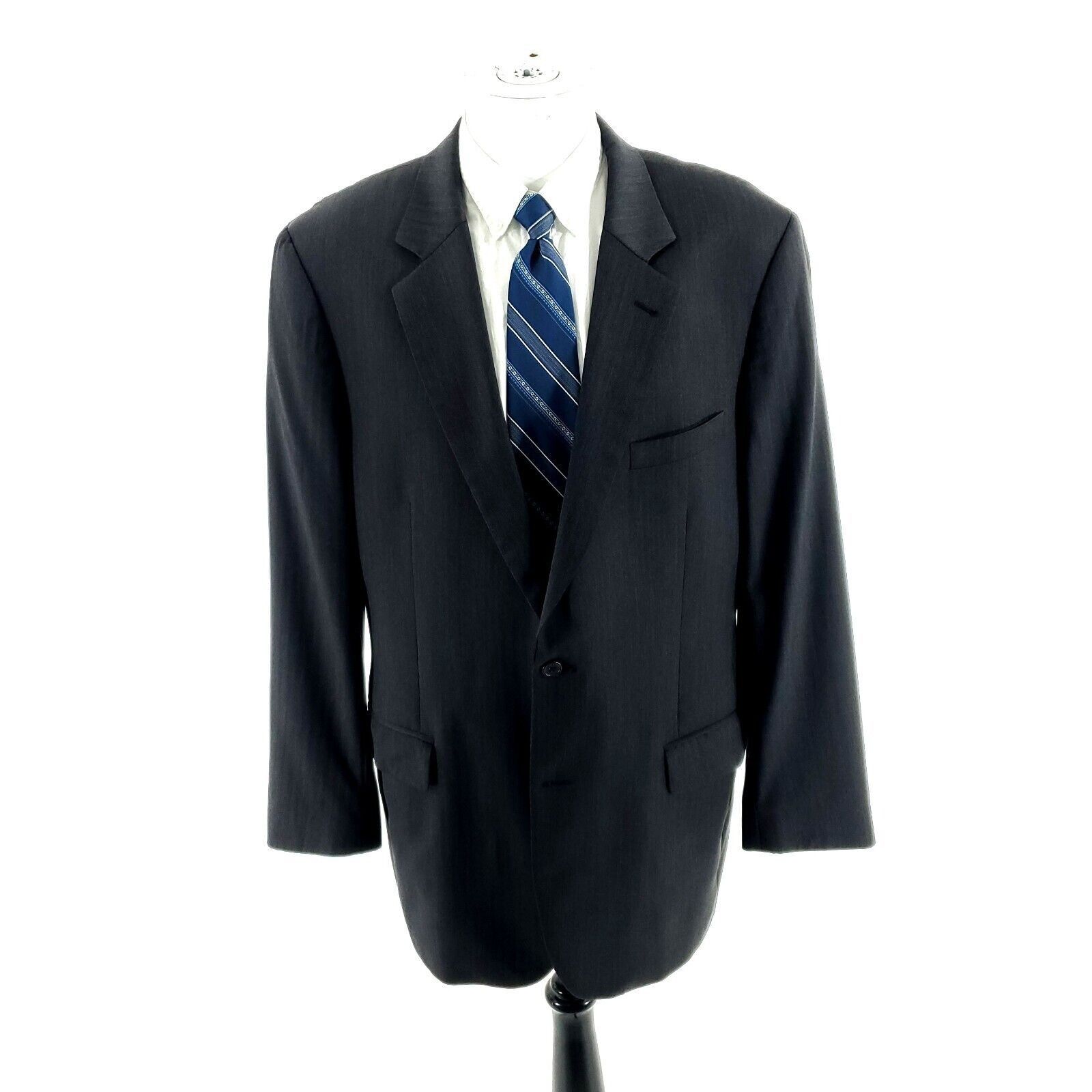 Jos. A. Bank Jos A Bank Signature Wool 2 Button 2 Piece Suit 44L Or Slim Size 44L - 4 Thumbnail