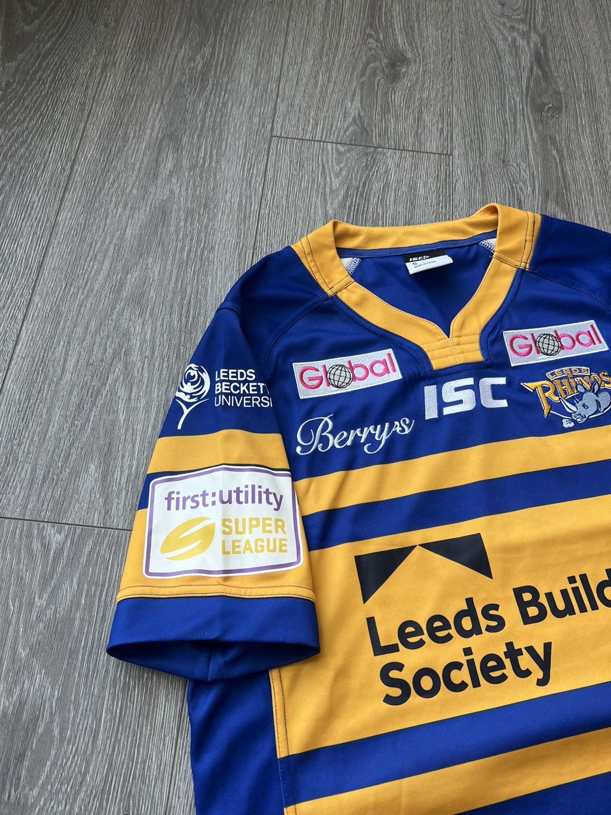Other ISC Leeds Rhinos Rugby Jersey Blokecore Vintage Size US S / EU 44-46 / 1 - 9 Thumbnail