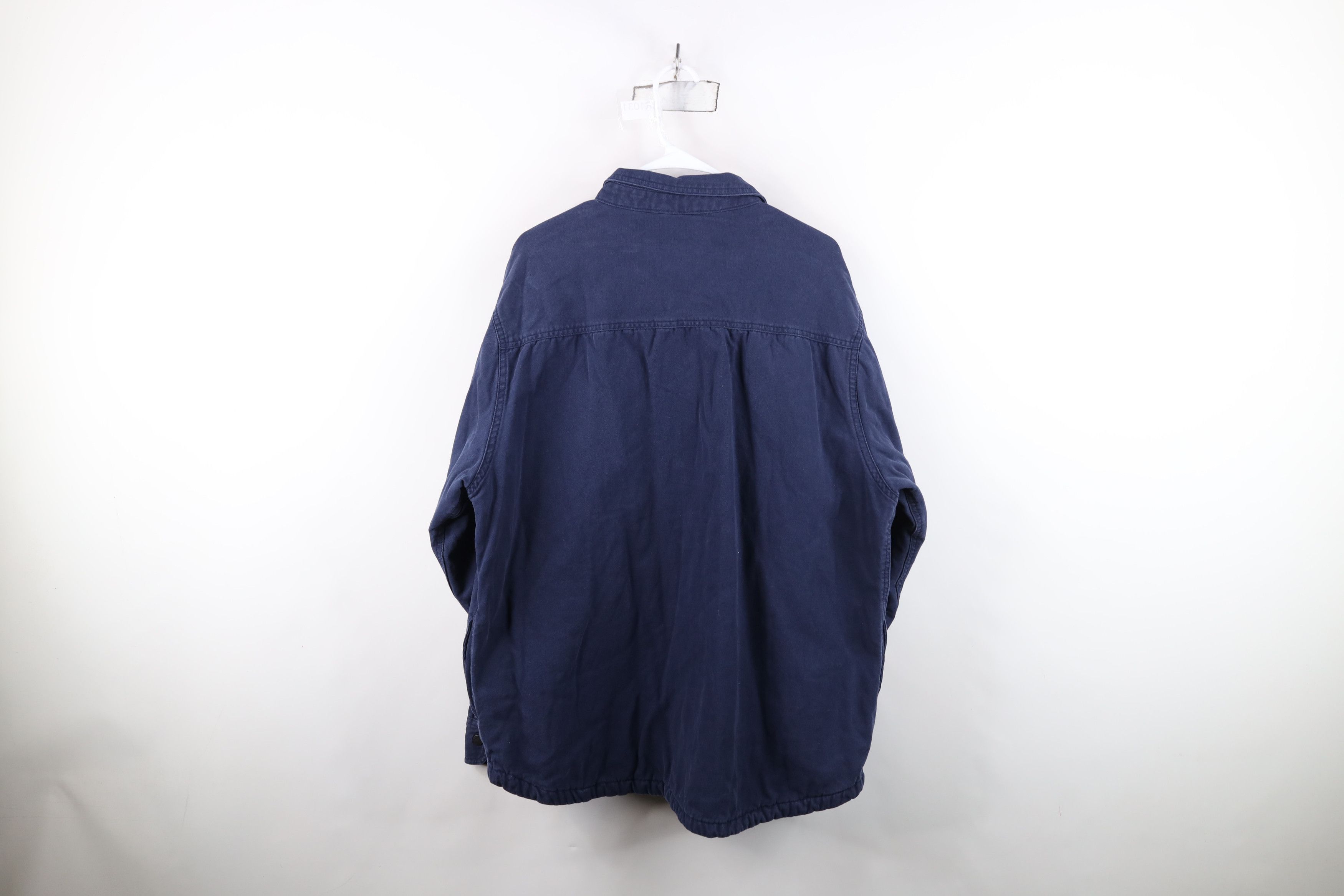 Vintage Vintage Y2K Streetwear Lined Canvas Shirt Jacket Jac shirt Size US L / EU 52-54 / 3 - 13 Thumbnail