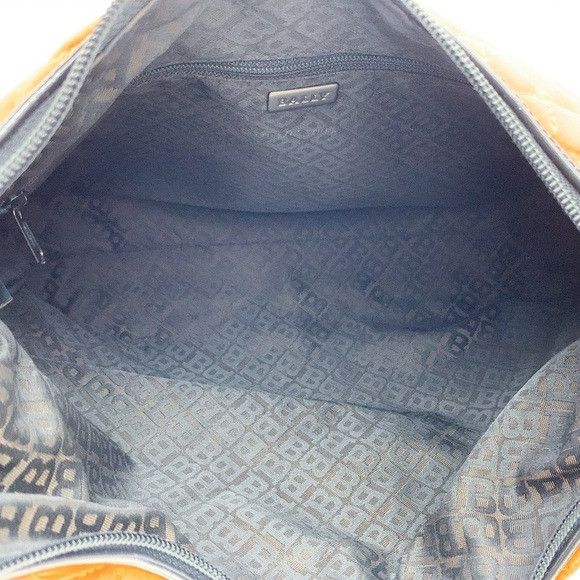 Bally Vintage Bally Orange Quilted Hobo Shoulder Bag Size ONE SIZE - 14 Thumbnail