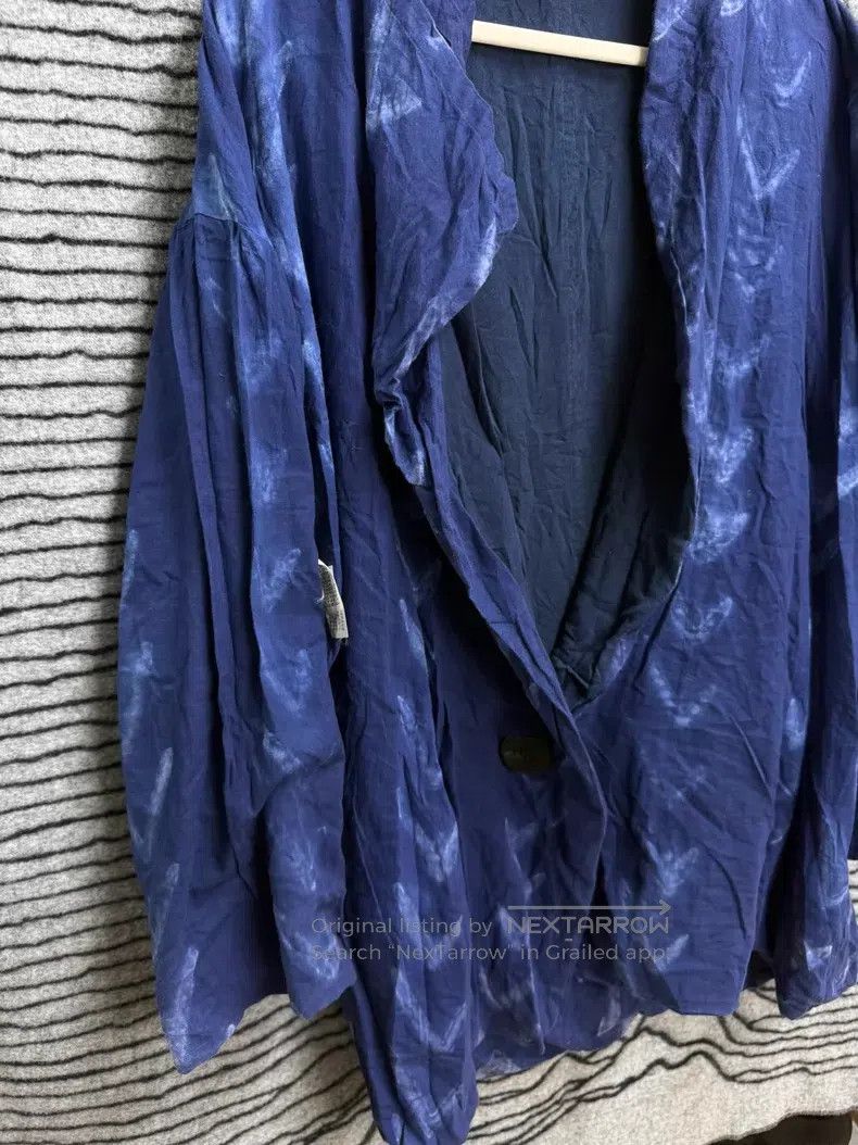 Comme des Garcons Comme des Garcons Dyed Cotton Asymmetrical Collar Jacket Size S / US 4 / IT 40 - 6 Thumbnail