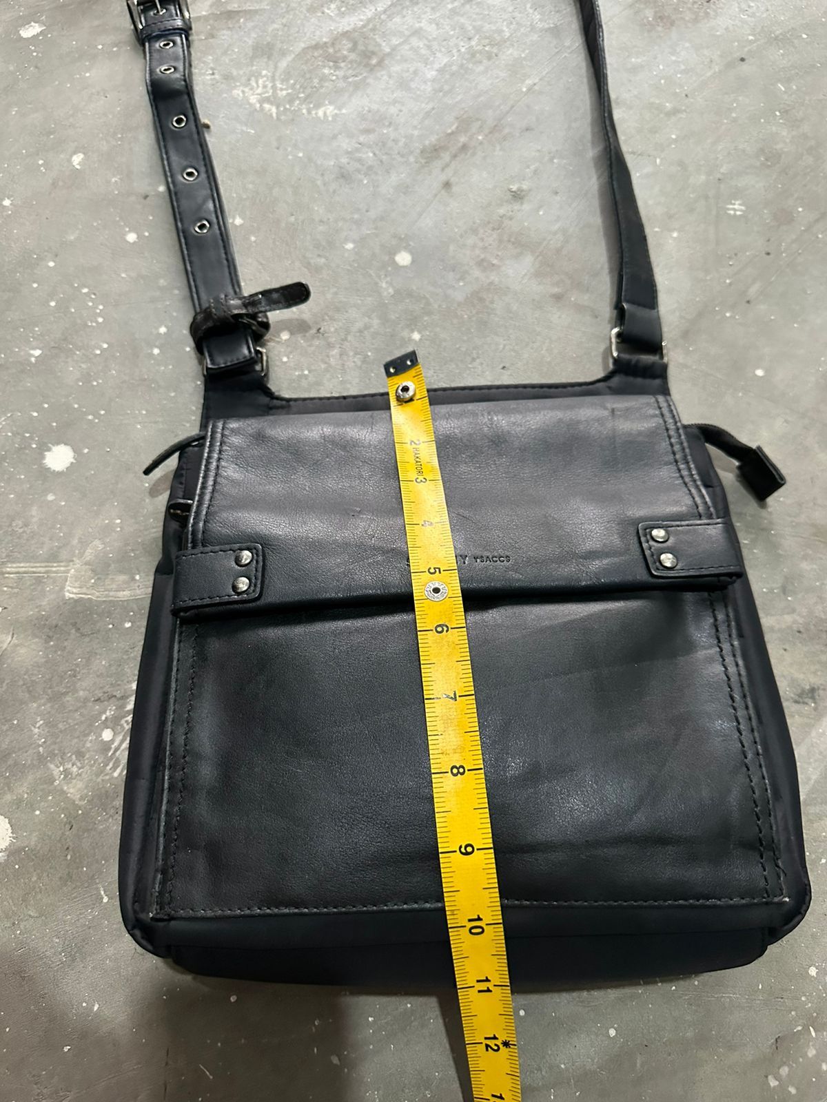 Yohji Yamamoto 🔥Ysaccs by Yohji Yamamoto nylon and leather Crossbody bag Size ONE SIZE - 13 Thumbnail