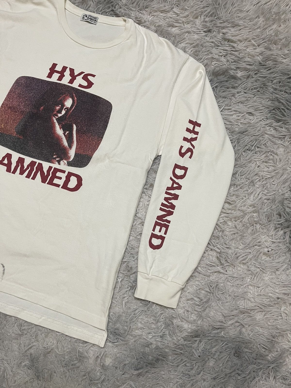 Hysteric Glamour 2010 HYSTERIC GLAMOUR HYS DAMNED TEES RARE DESIGN Size US S / EU 44-46 / 1 - 5 Thumbnail