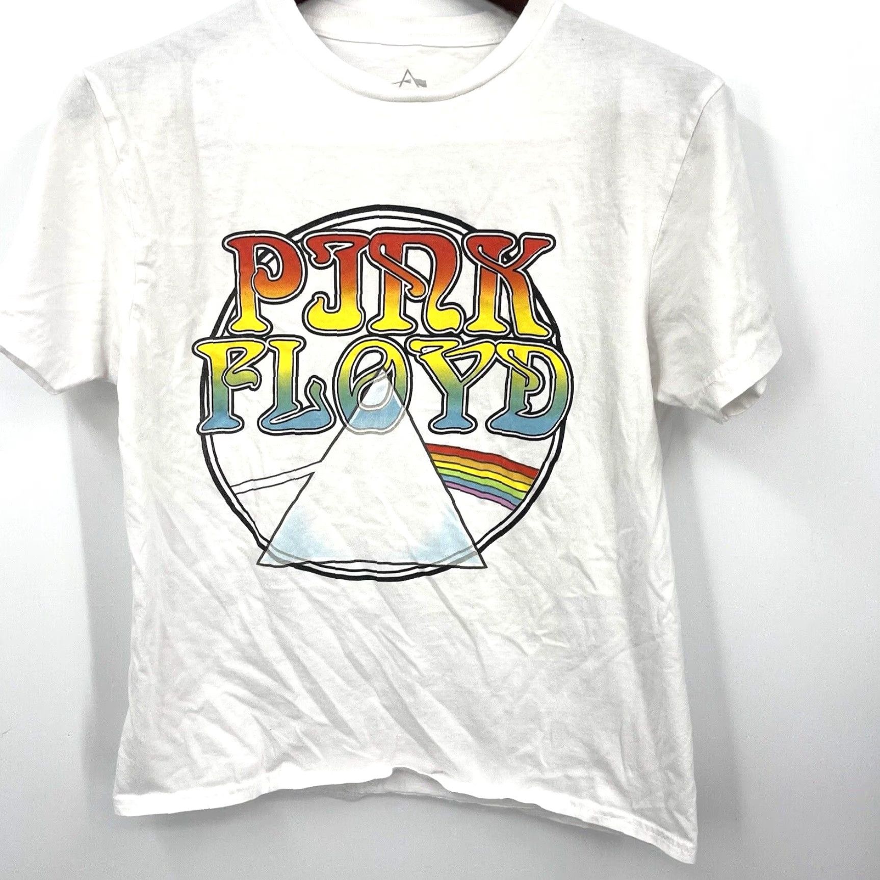 Vintage Pink Floyd Shirt Goodie Two Sleeves Graphic Tee Prism White Adult Medium Womens Size M / US 6-8 / IT 42-44 - 2 Thumbnail