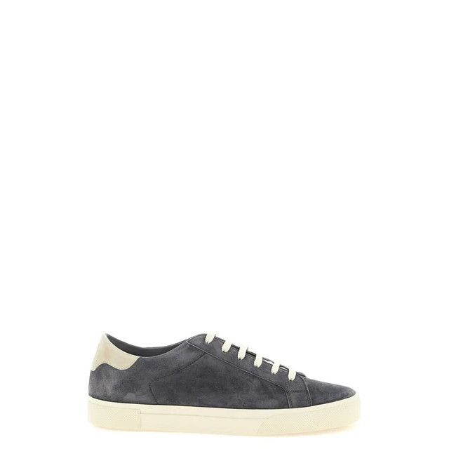 BRUNELLO CUCINELLI Gray Suede Sneakers New & Authentic (Men'