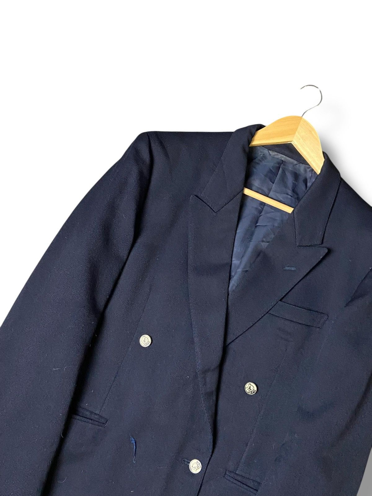 Christian Dior Monsieur × Designer × Vintage Christian Dior Monsieur Double Breasted Coat (120) Size US M / EU 48-50 / 2 - 8 Thumbnail