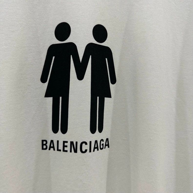 Balenciaga Balenciaga Double Statue Multi-National Flag Printed Logo Size US L / EU 52-54 / 3 - 3 Thumbnail