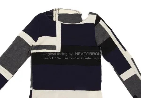Comme des Garcons Comme Des Garcons size F Grey vintage geometric short-slee Size S / US 4 / IT 40 - 4 Thumbnail