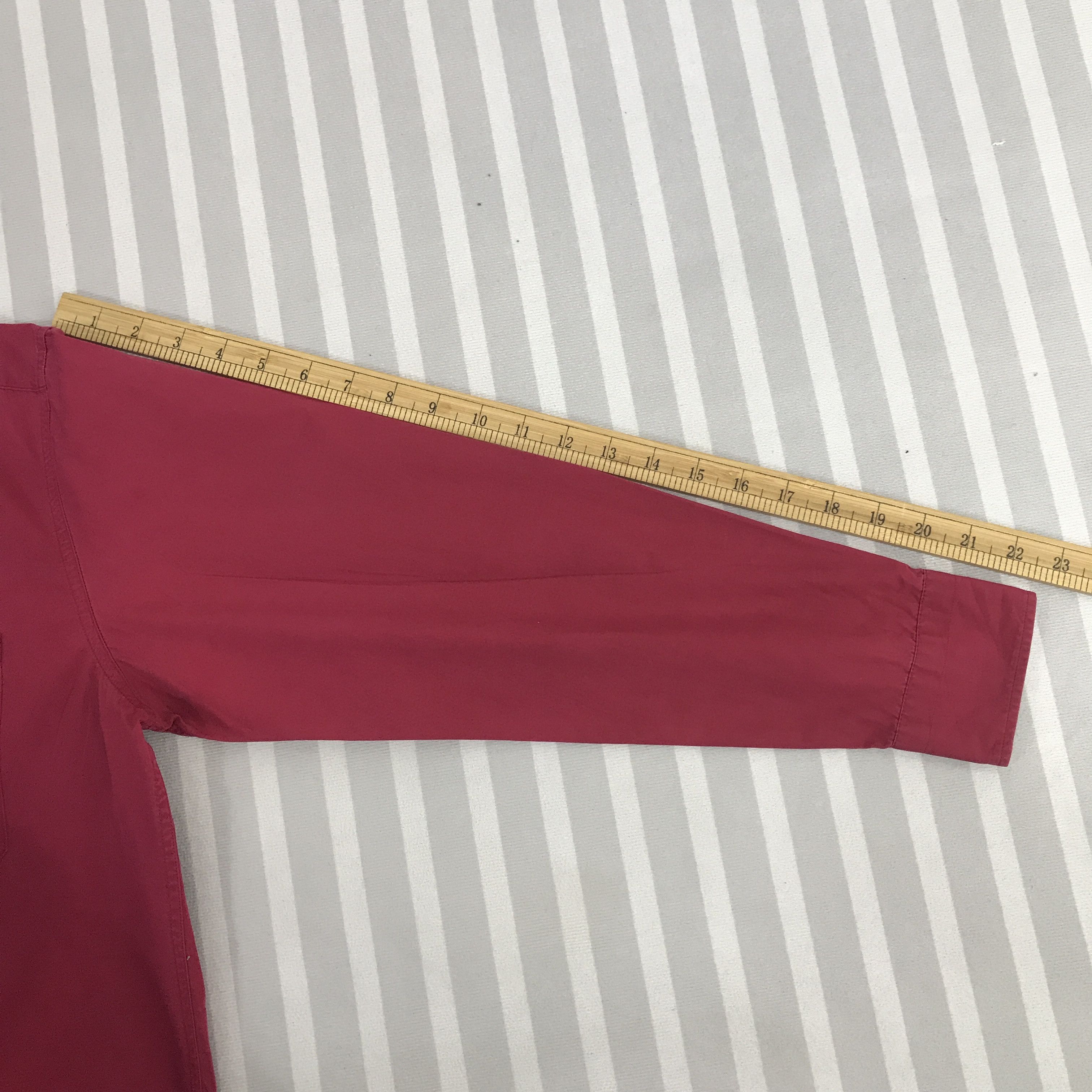 Vintage × agnes b. Vintage Agnes B. Long Red Button up Shirt Size US L / EU 52-54 / 3 - 6 Thumbnail