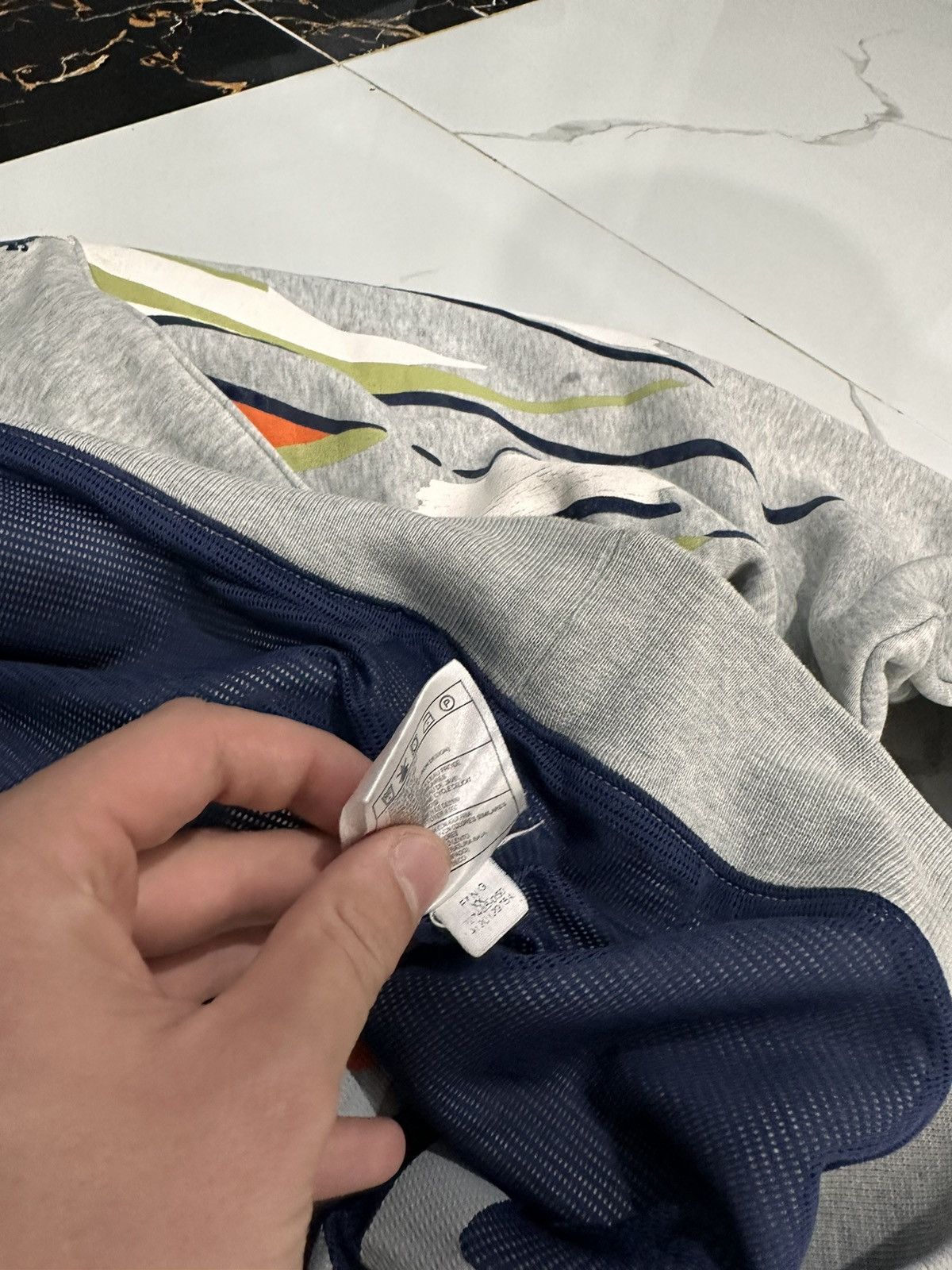 Nike × Vintage JORDAN VINTAGE DOUBLE LOGO STREETWEAR ZIP-HOODIE Size US XXL / EU 58 / 5 - 11 Thumbnail