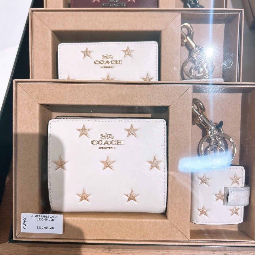 Coach Boxed Snap Wallet And Picture Frame Bag Charm Star CW950 Size ONE SIZE - 2 Thumbnail