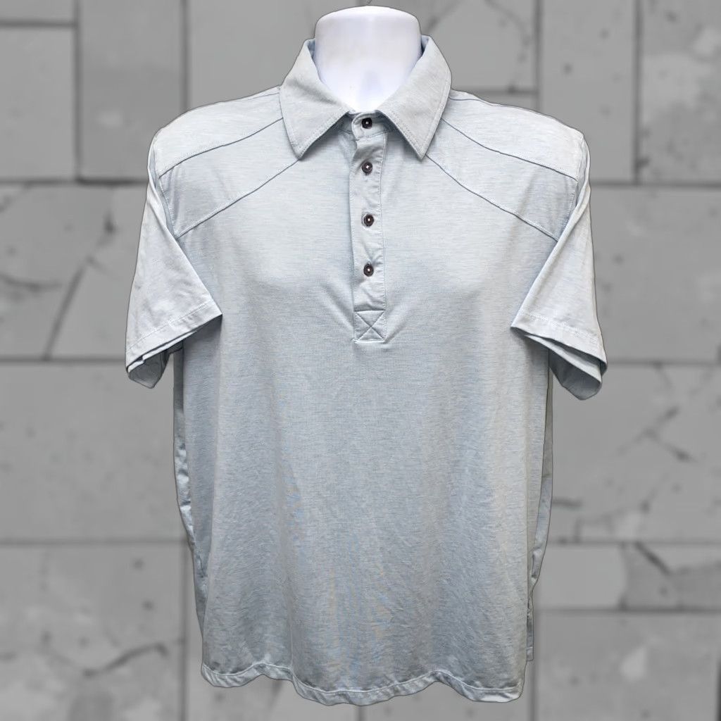 Vintage Qed Style Polo Shirt Mens Green Golf Short Sleeve Size L Polyester Blend Size US L / EU 52-54 / 3 - 1 Thumbnail