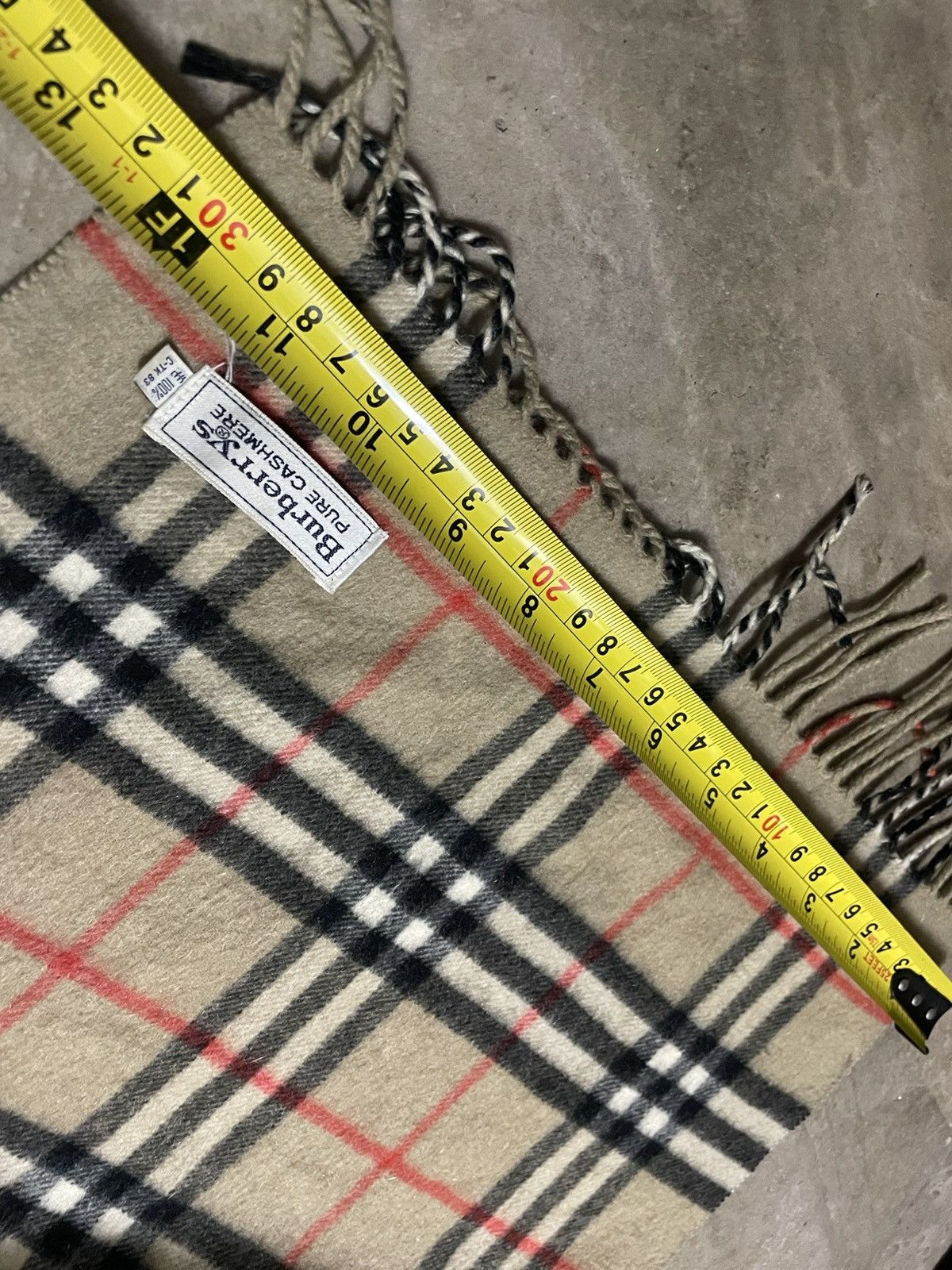 Burberry Burberry Pure Cashmere Scarf 🧣 Size ONE SIZE - 7 Thumbnail