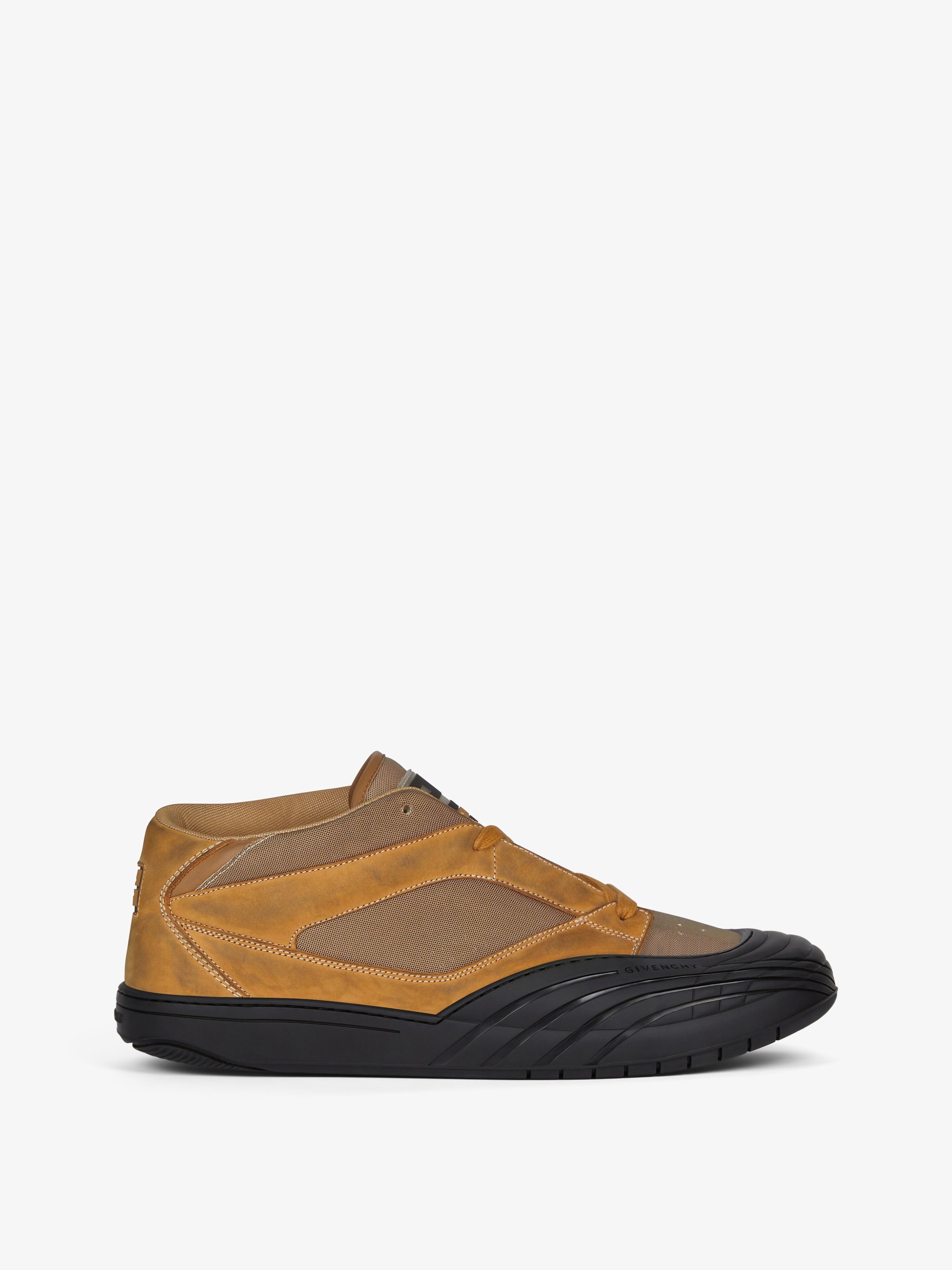 o1srvl11e0225 Skate Sneakers In Nubuck in Multicolor