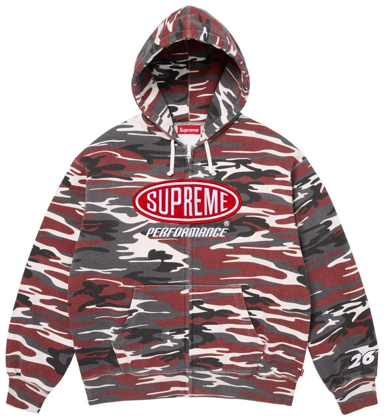 Supreme Supreme Doughboy Zip Up Hooded Sweatshirt | Grailed