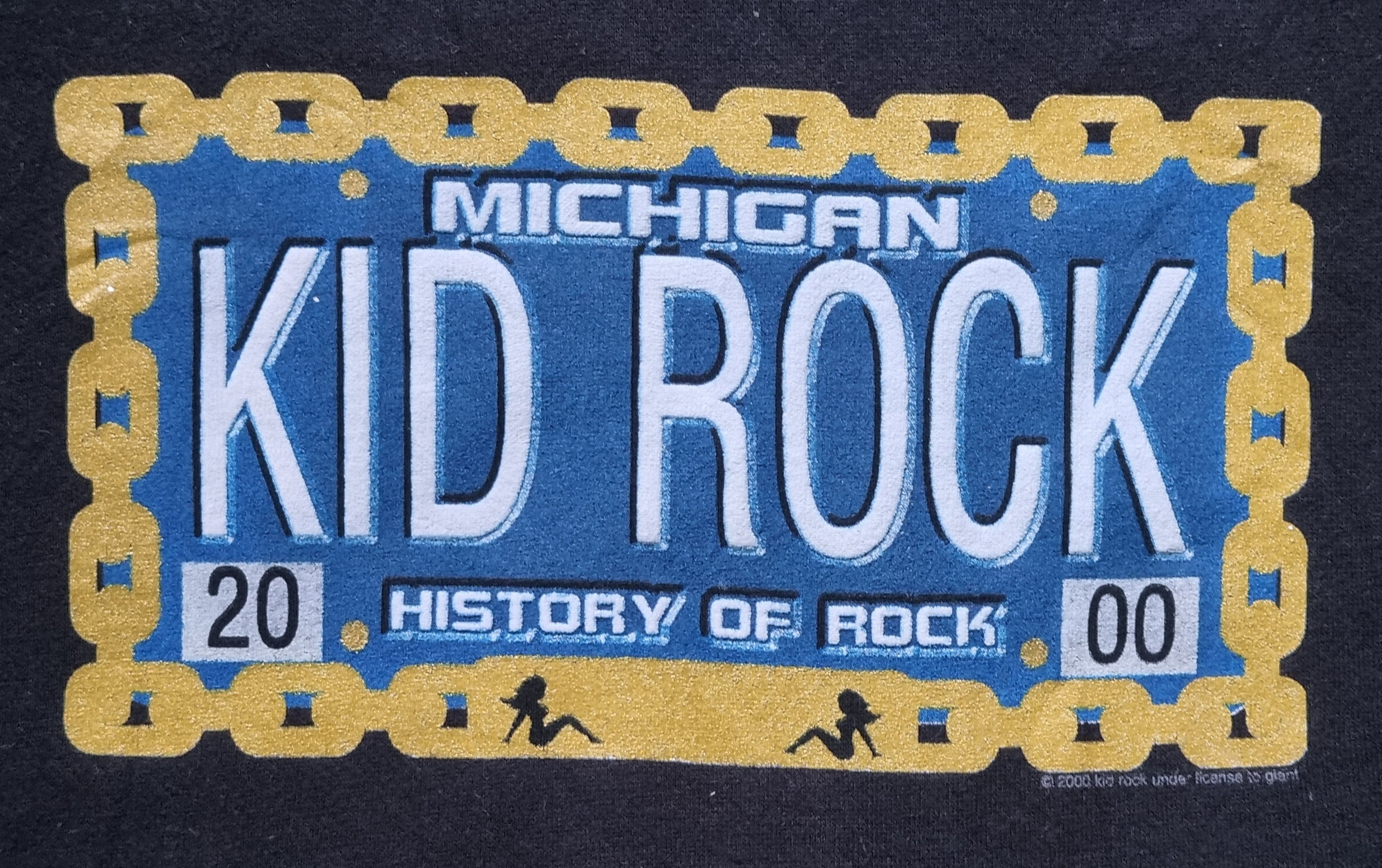Giant Kid Rock Michigan History Of Rock Hoodie Size US L / EU 52-54 / 3 - 7 Thumbnail