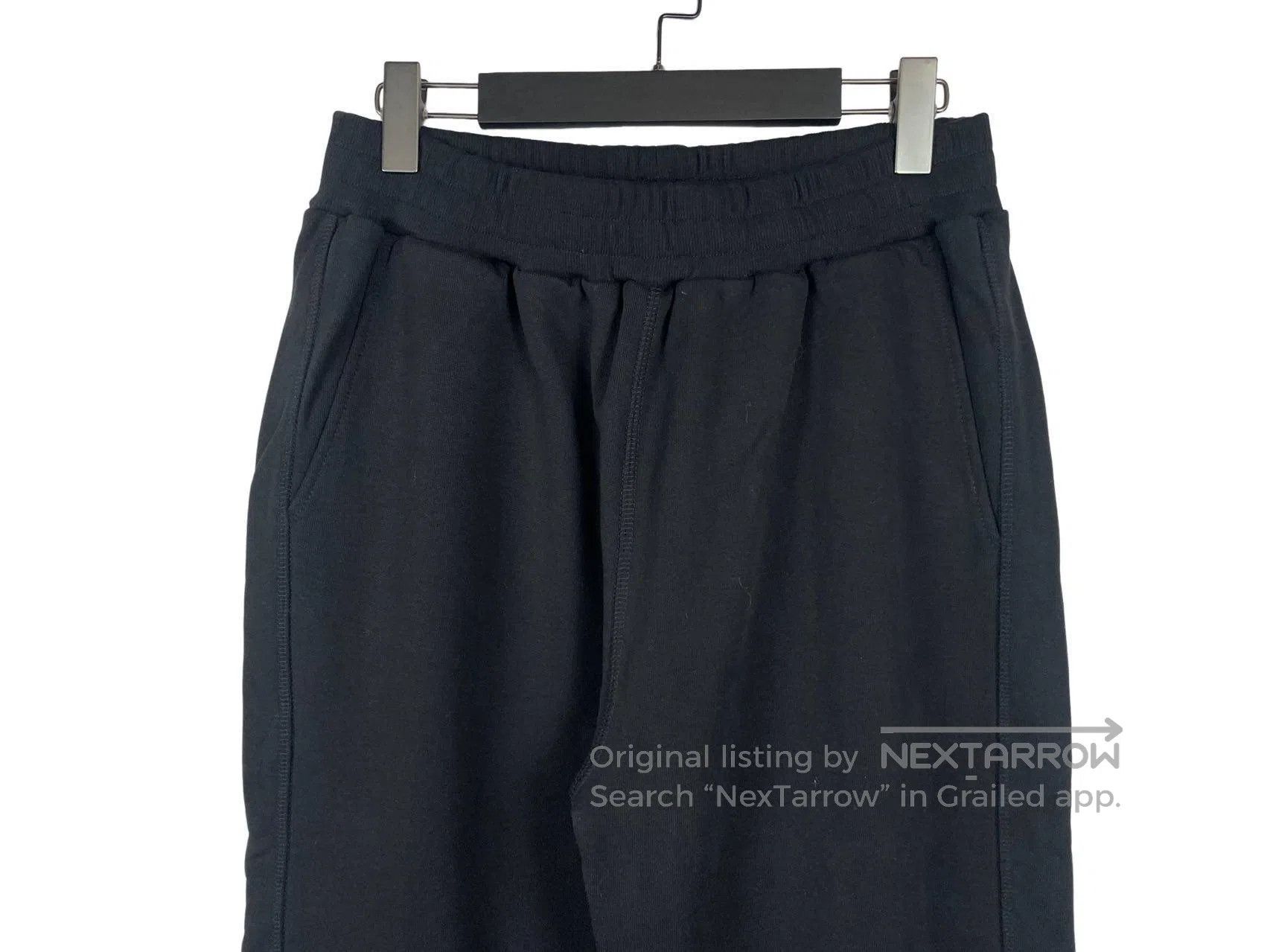 Cole Buxton Cole Buxton size XL Black Loose Heavy Cotton Long Sweatpan Size US 27 - 3 Thumbnail
