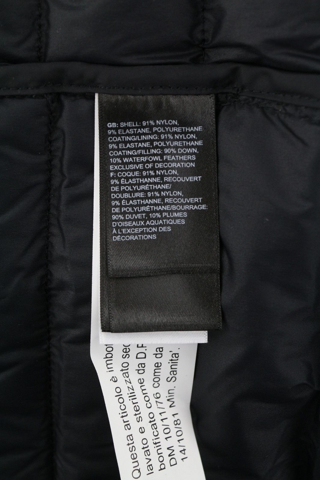 The North Face M Black 700 Down Hooded Jacket 87268 Size M / US 6-8 / IT 42-44 - 8 Thumbnail