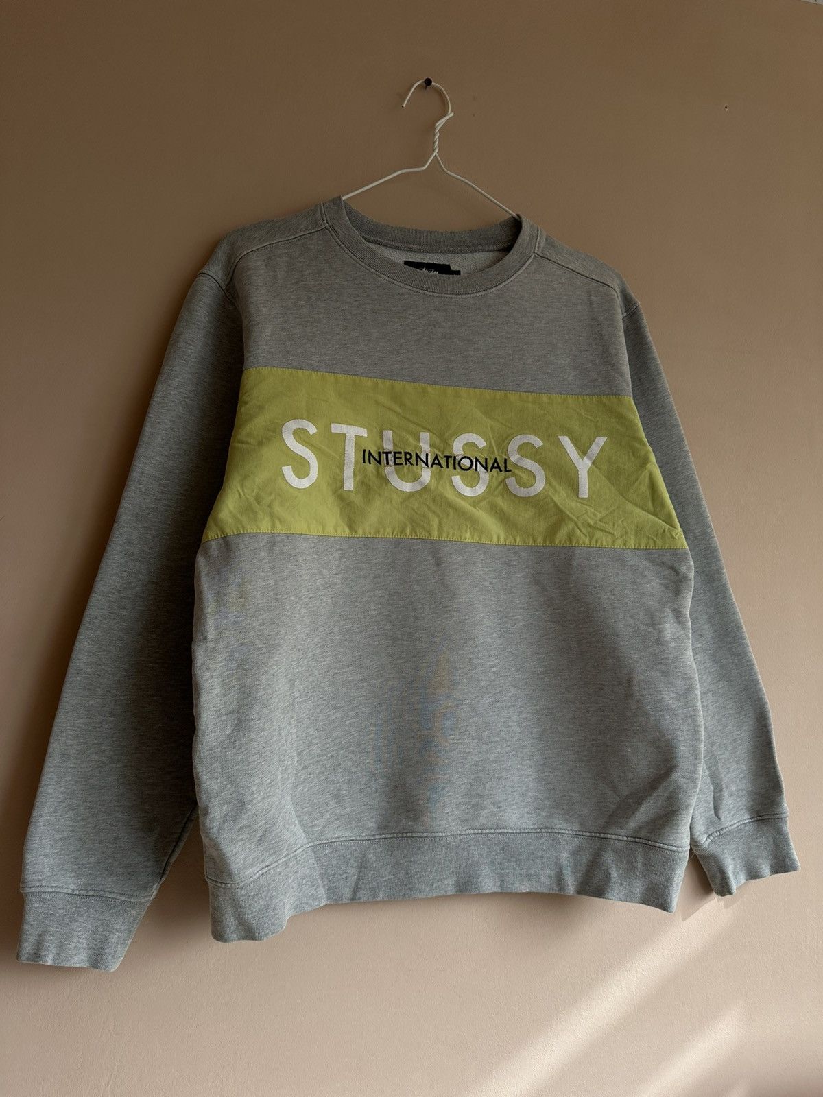 Designer × Stussy Vintage Stussy International Pullover Crewneck Sweatshirt Size US M / EU 48-50 / 2 - 3 Thumbnail