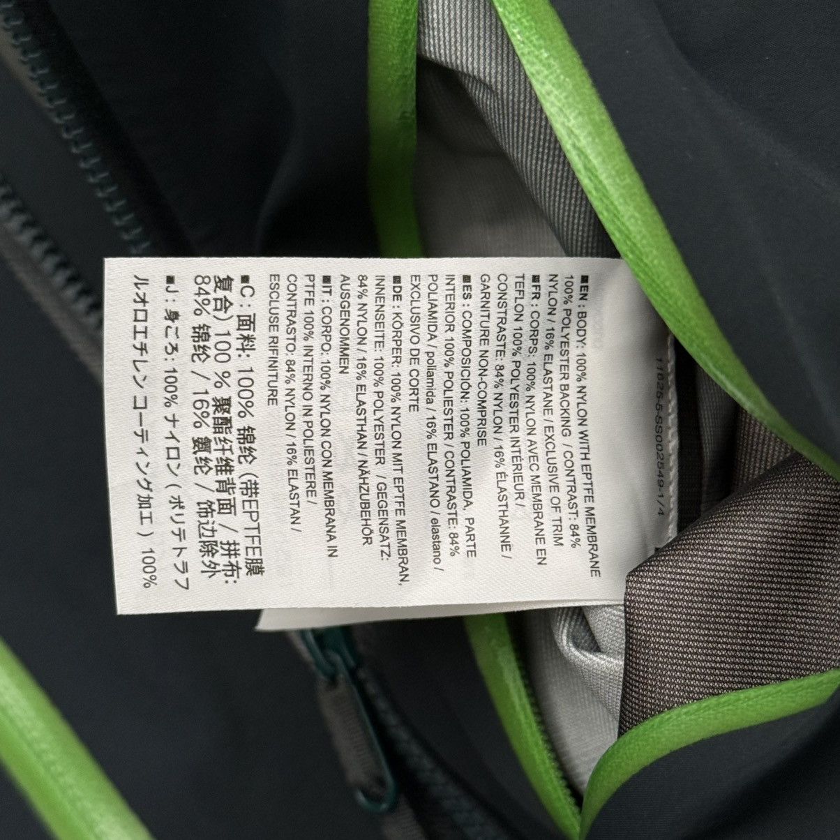Arc'teryx Arcteryx 2016 Gore-Tex Shell Procline Beta LT Zip Jacket Size US M / EU 48-50 / 2 - 10 Thumbnail
