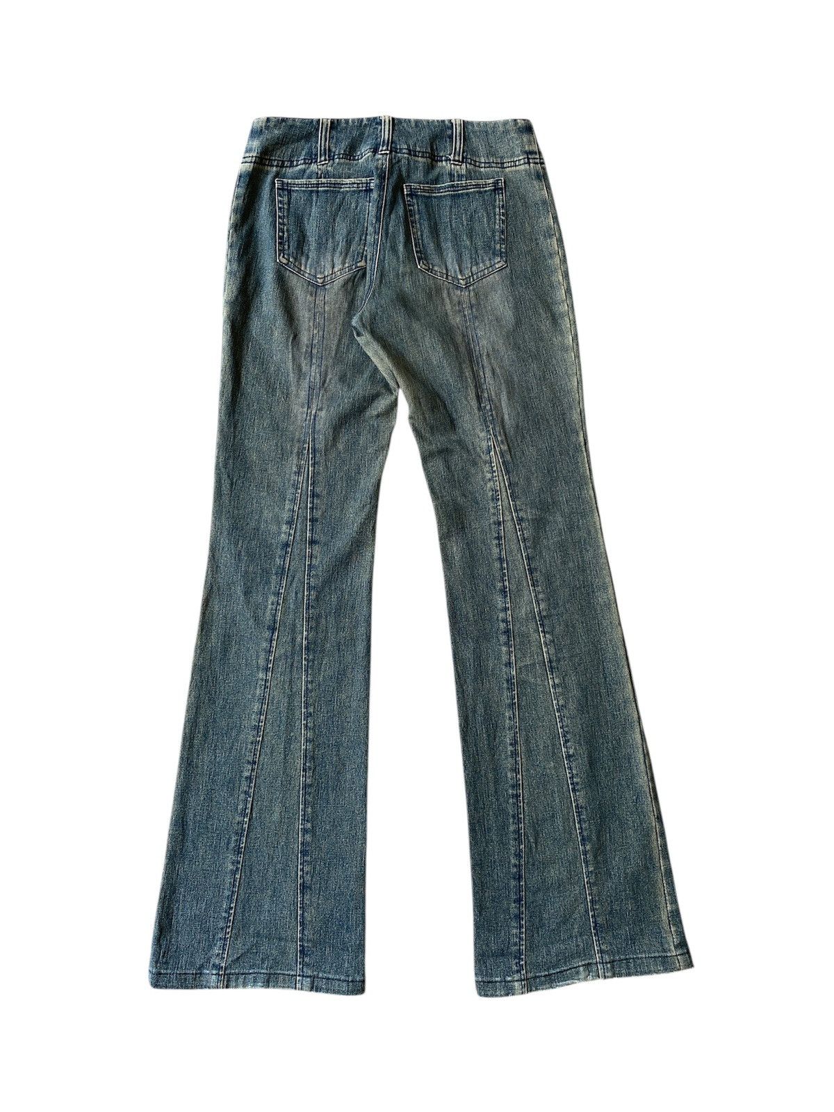 Tornado Mart Tornado Mart Femme Flare Jeans Size 28" / US 6 / IT 42 - 2 Thumbnail