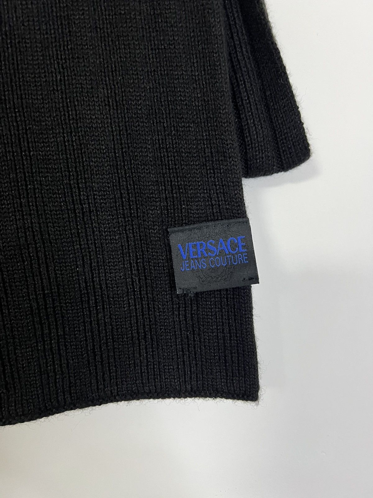 Versace Versace jeans couture black wool Size ONE SIZE - 3 Thumbnail