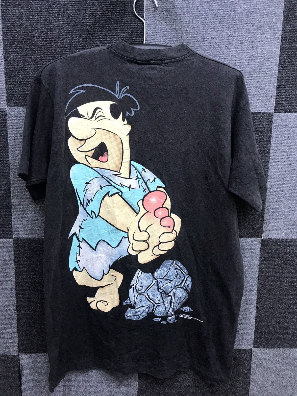 Vintage 90 Mirror Print Flinstones Shirt