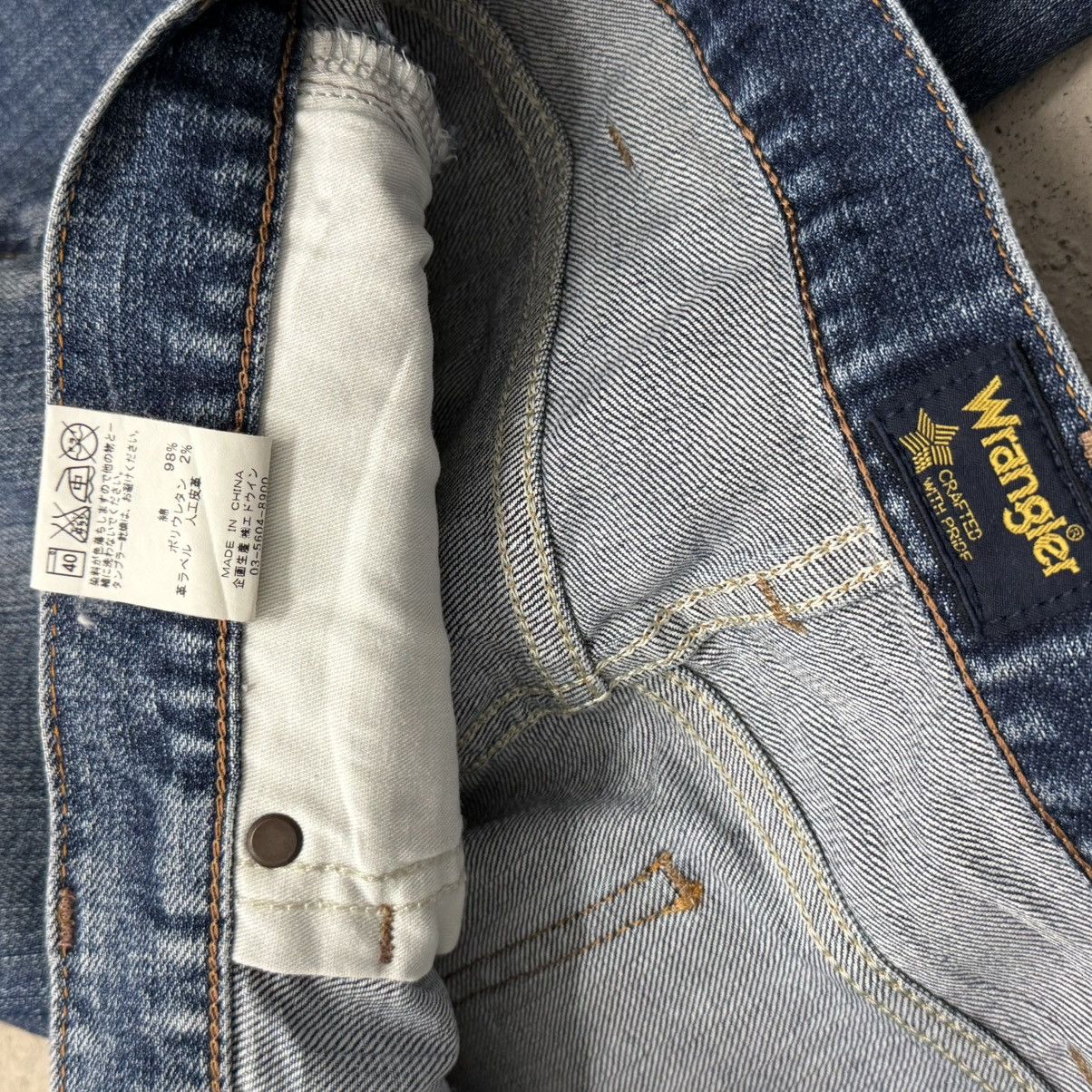 Wrangler Wrangler Patch Repaired YKK 45 Denim Pants Size US 30 / EU 46 - 13 Thumbnail