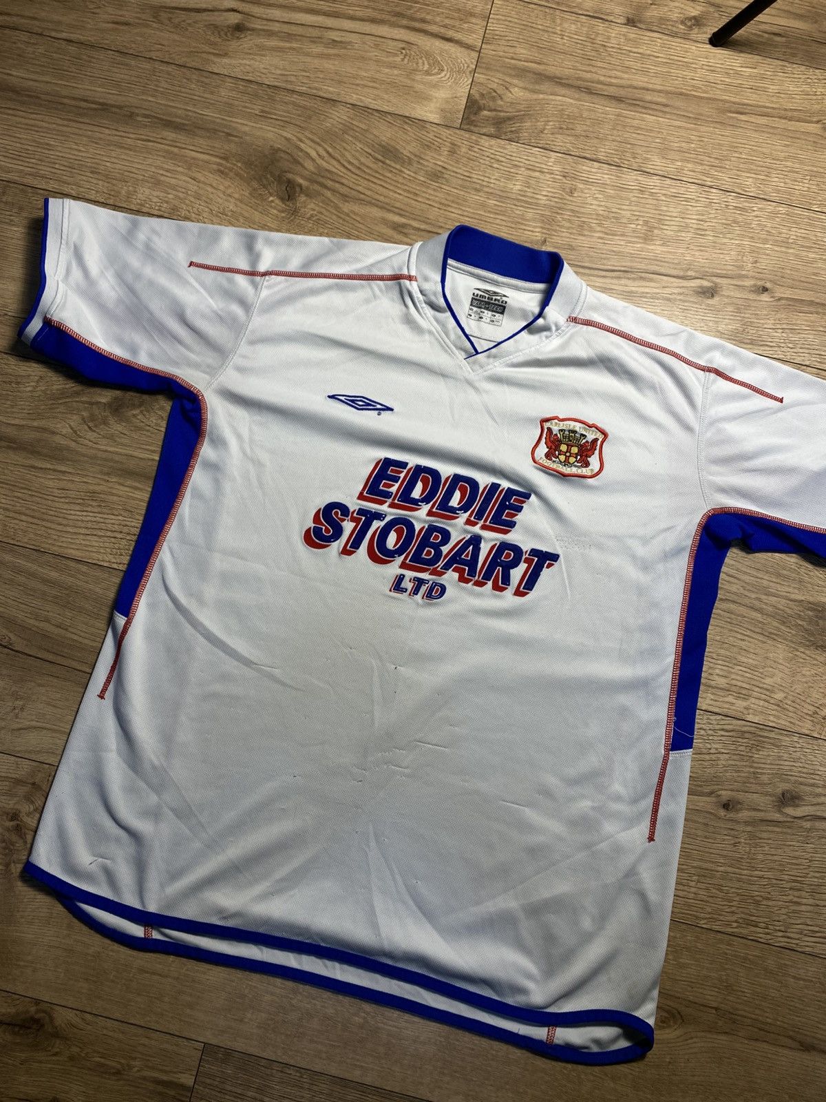Umbro RARE Carlisle United 2002-04 Away Football Shirt Umbro sz XL Size US XL / EU 56 / 4 - 1 Thumbnail