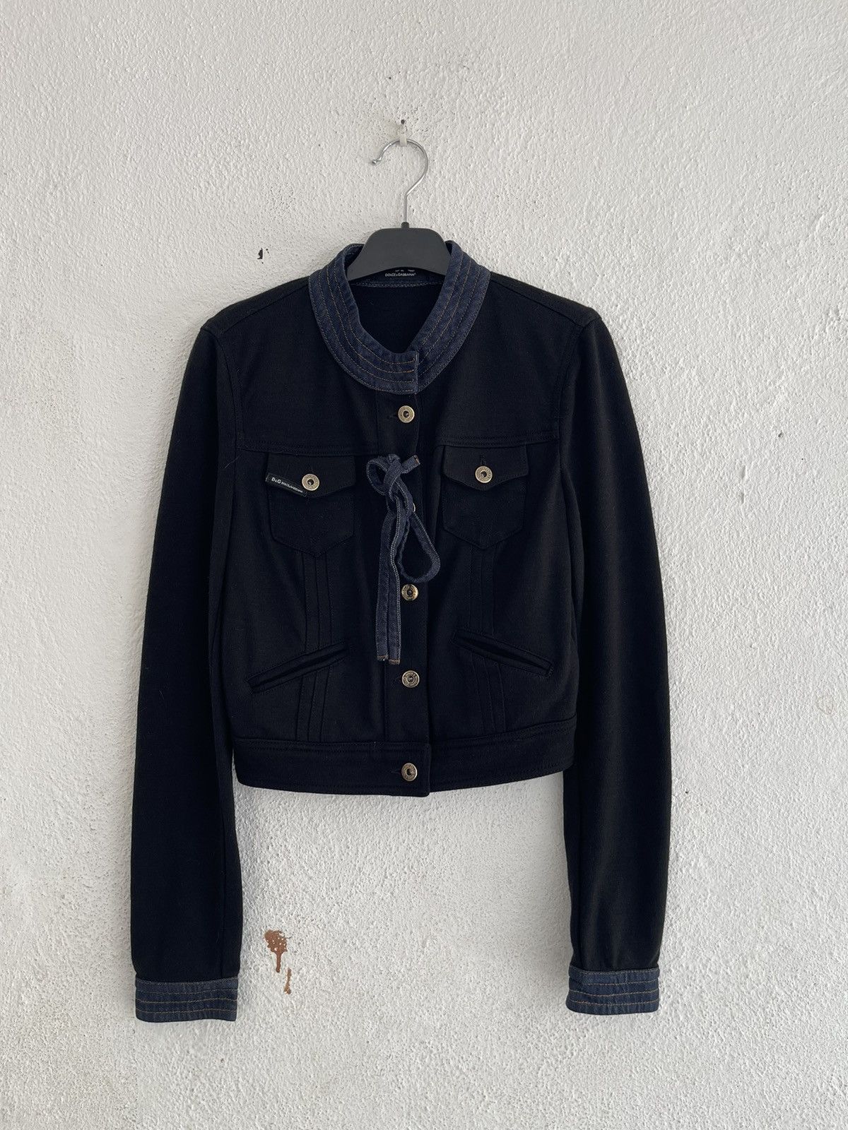 Dolce & Gabbana Dolce Gabbana Wool Jacket Size S / US 4 / IT 40 - 1 Thumbnail