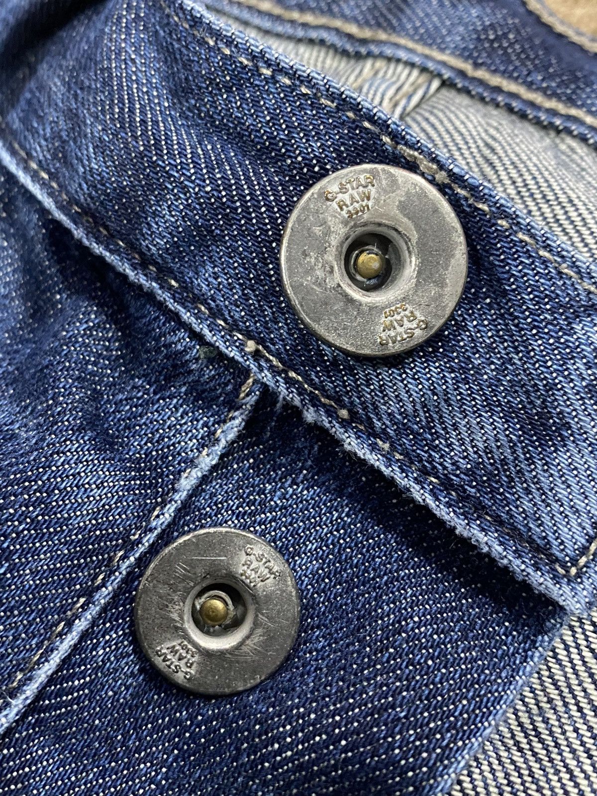 G-Star G-Srar Raw Indigo Blue Jeans Diatressed W30” Size US 30 / EU 46 - 10 Thumbnail