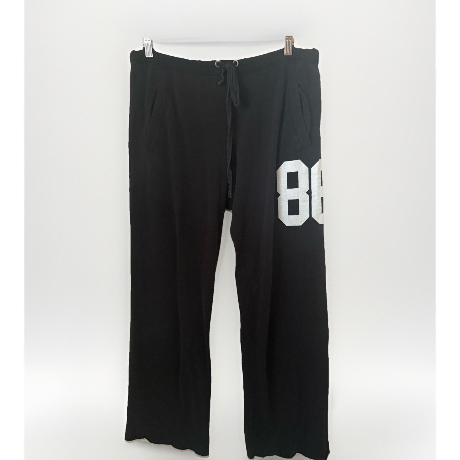 Victoria's Secret Vtg Y2K VIictorias Secret Pink Wide Flare Lounge Pants Size 33" - 2 Thumbnail