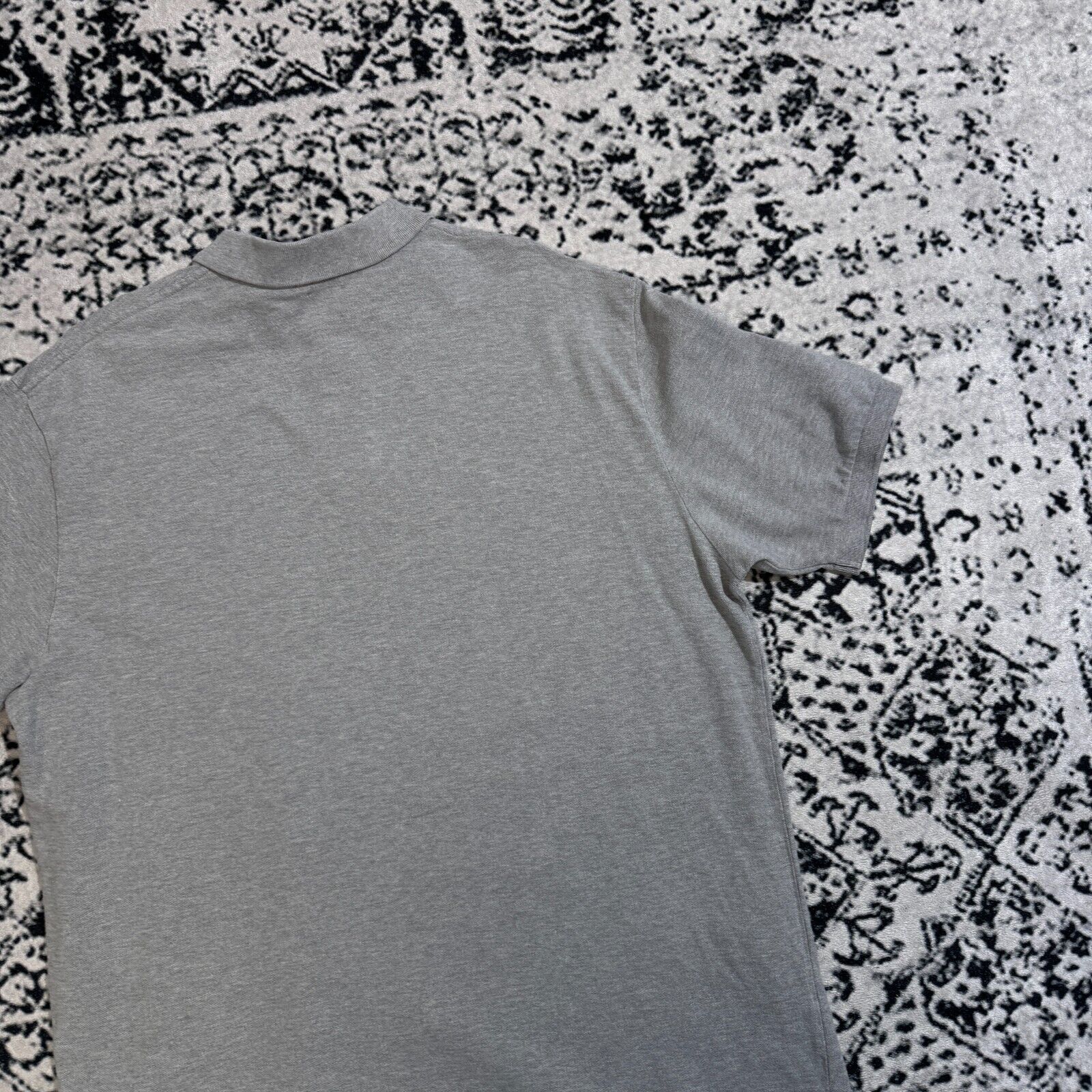 Ralph Lauren × Vintage Vintage Ralph Lauren Gray Cotton Polo Shirt Size XXL Y2K 90s Size US XXL / EU 58 / 5 - 9 Thumbnail