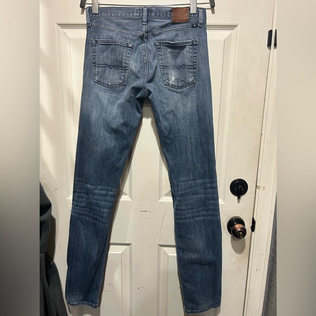 Lucky Brand Lucky Brand blue jeans with a cool design 28/29 (no tag) Size US 28 / EU 44 - 1 Thumbnail