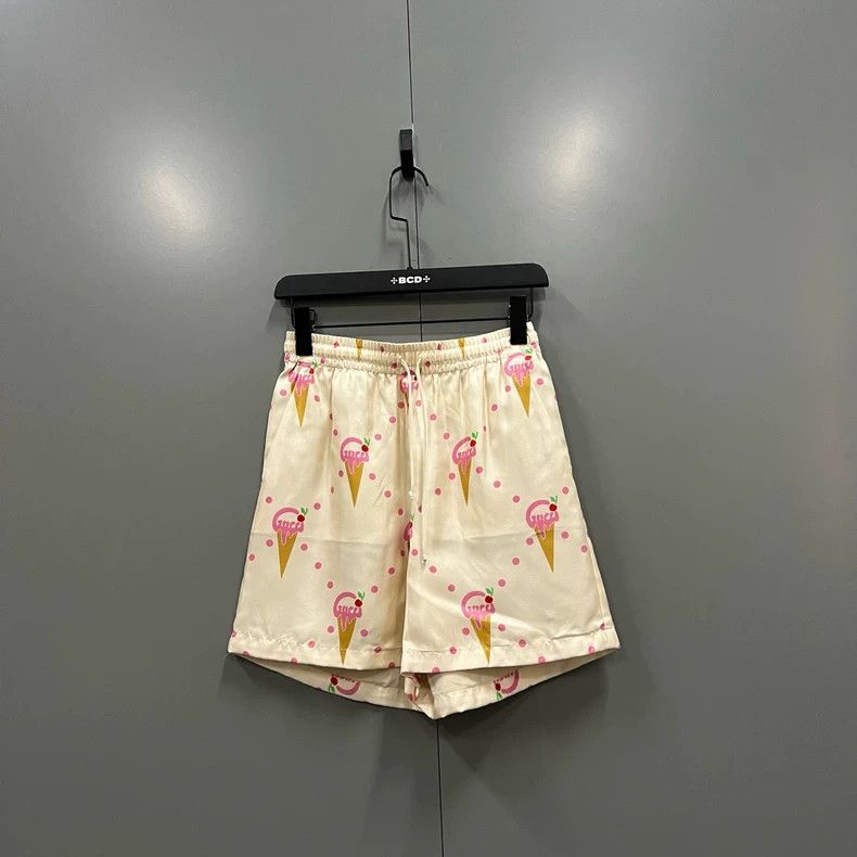 Gucci Gucci Ice cream full-print silk shorts 2502-Nextarrow Size US 30 / EU 46 - 1 Thumbnail